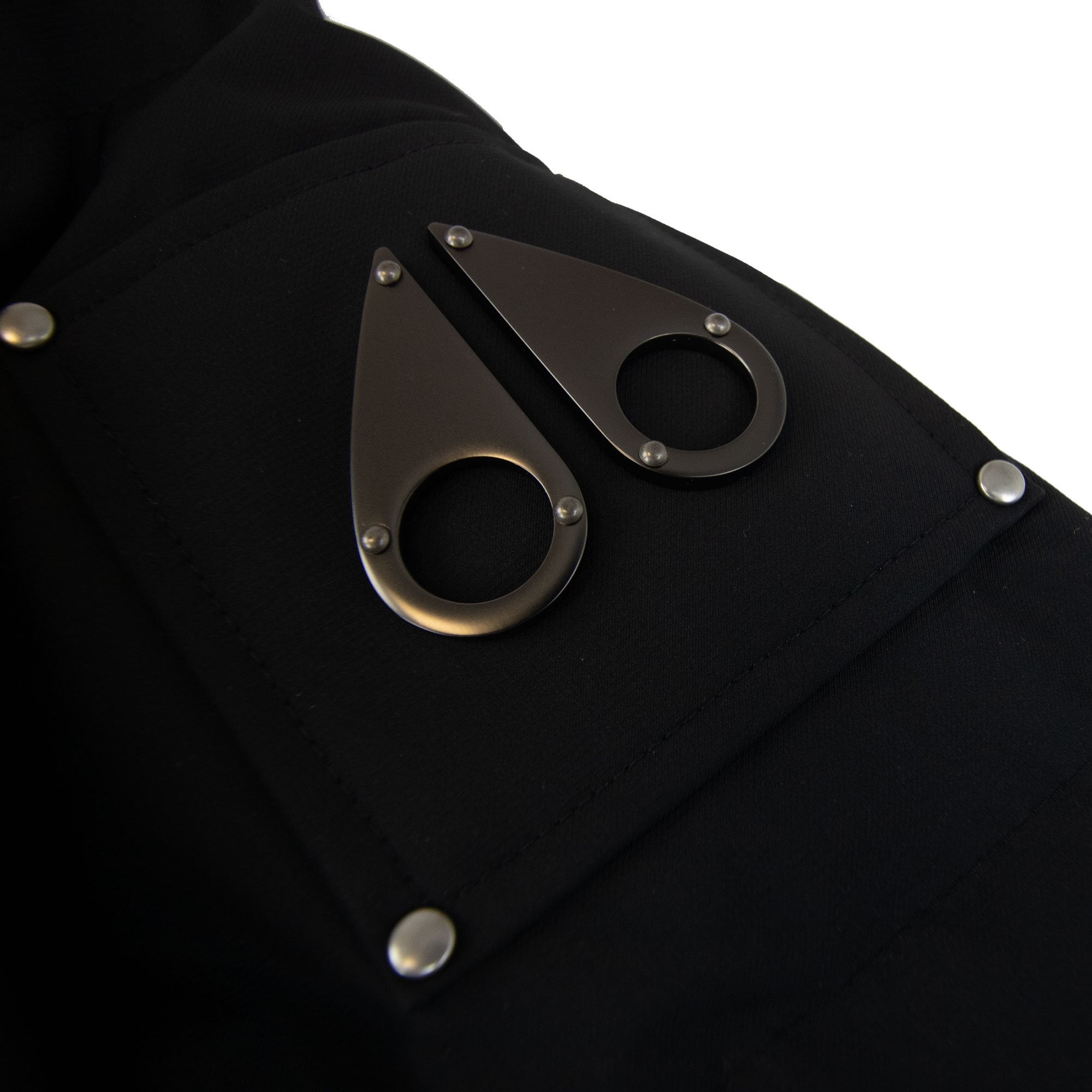 Moose Knuckles Cloud Shearling 3q Jacket Blk W/blk 305