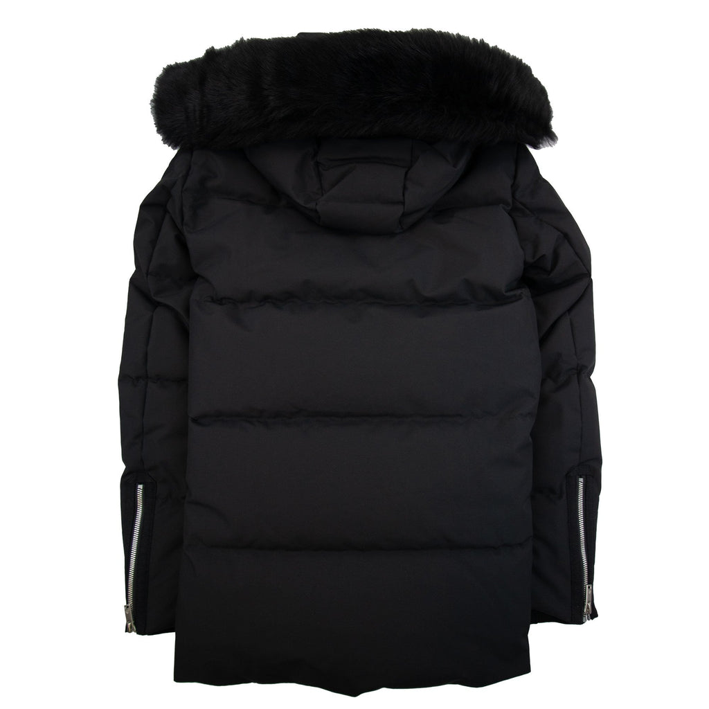 Moose Knuckles Cloud Shearling 3q Jacket Blk W/blk 305