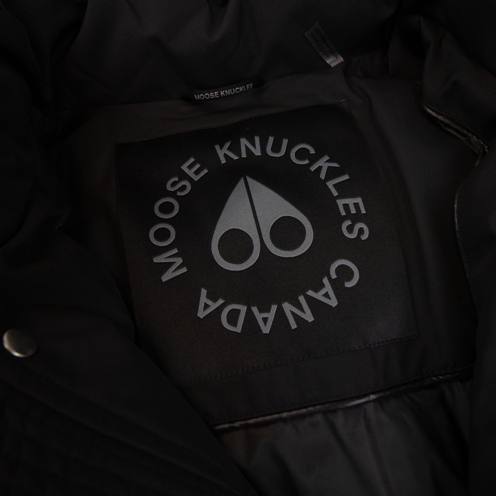 Moose Knuckles Cloud Shearling 3q Jacket Blk W/blk 305
