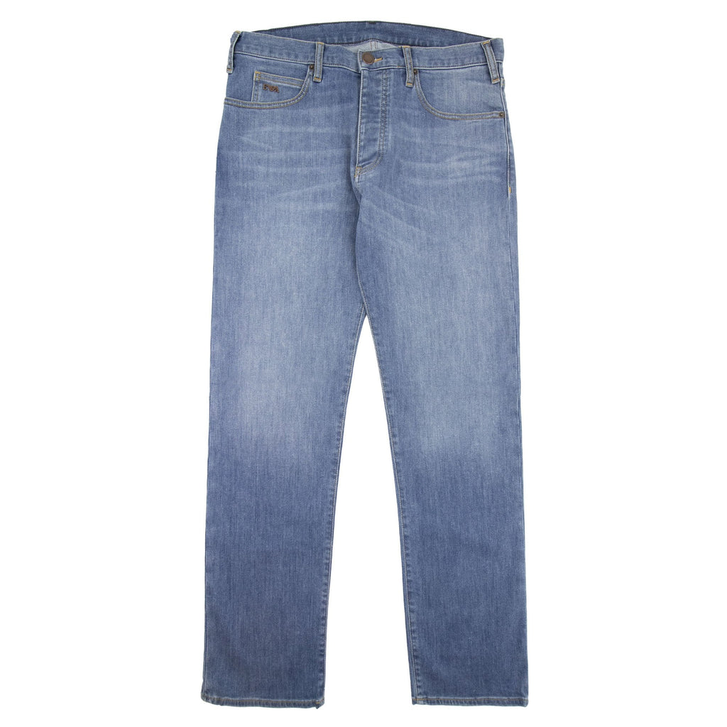 Emporio Armani J21 Regular Fit Denim Jeans Denim Blue 0943