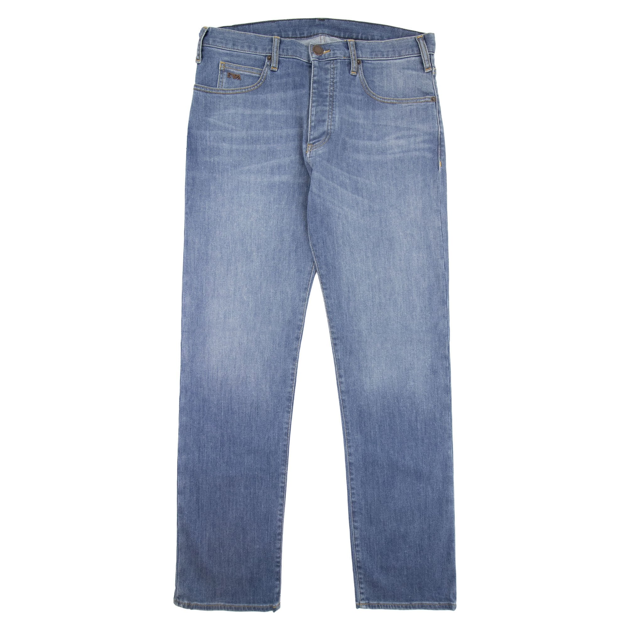 Emporio Armani J21 Regular Fit Denim Jeans Denim Blue 0943