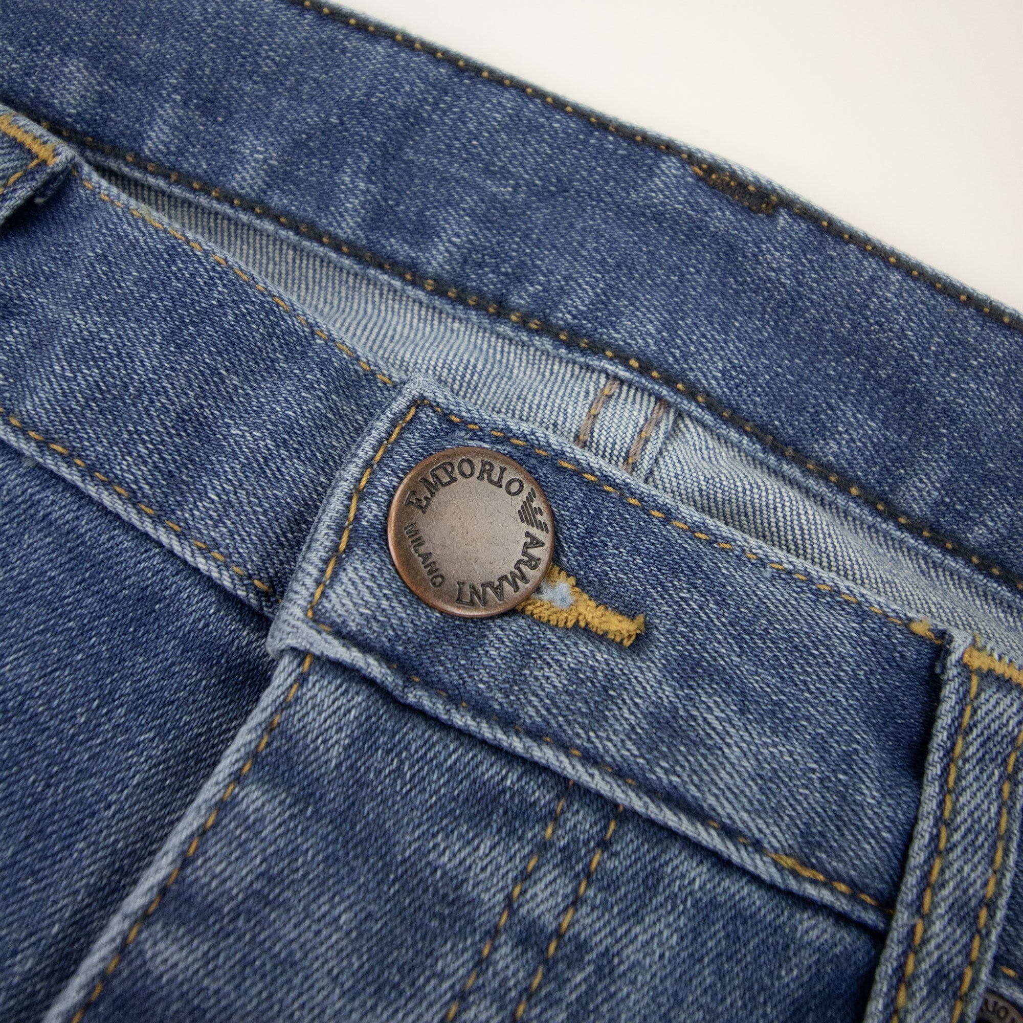 Emporio Armani J21 Regular Fit Denim Jeans Denim Blue 0943