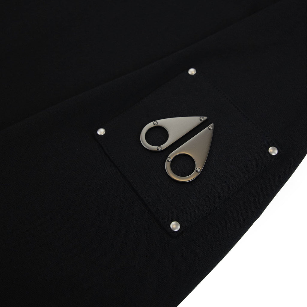 Moose Knuckles Hartsfield Zip Up Hoodie Black 292