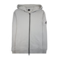 Moose Knuckles Hartsfield Zip Up Hoodie Stone 1453