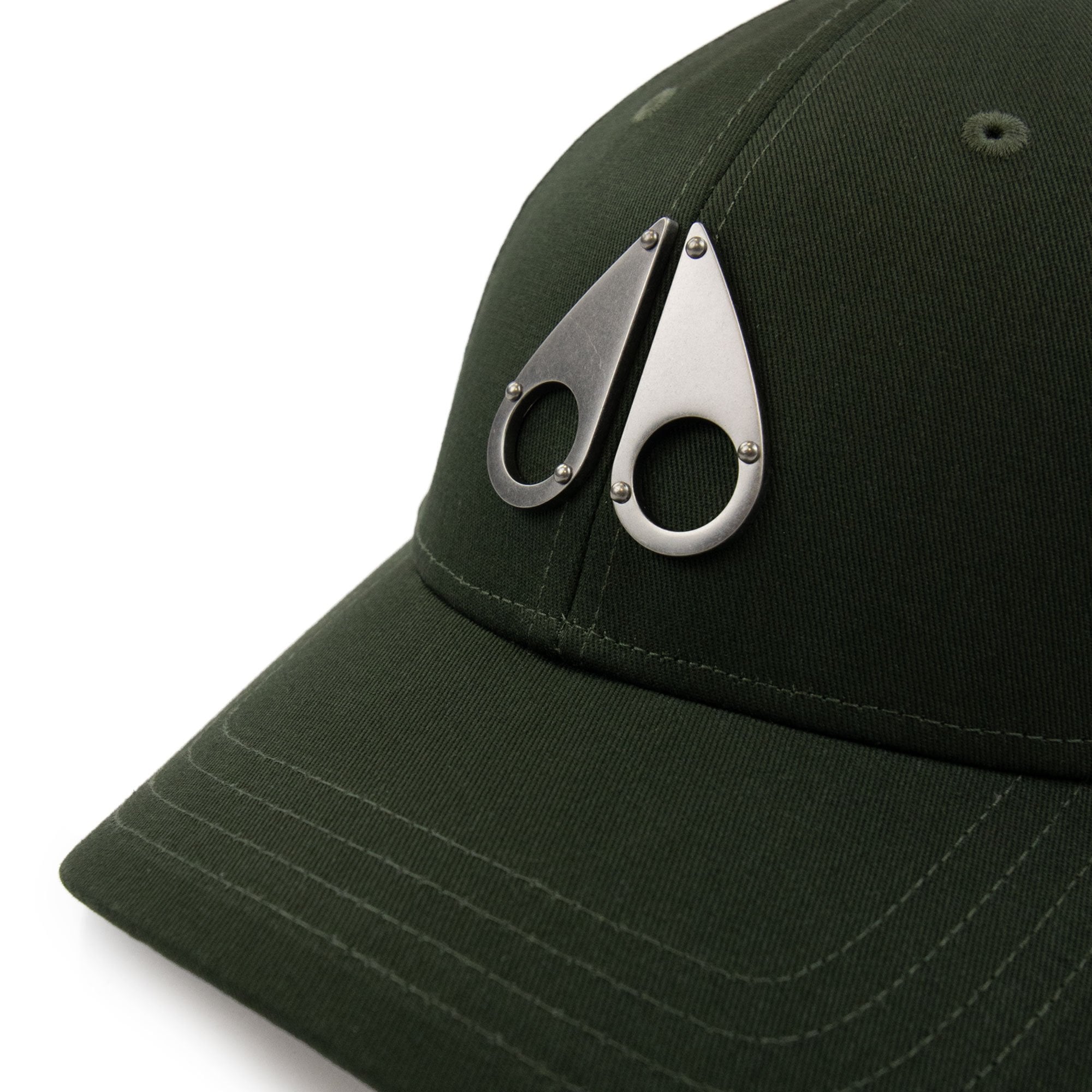 Moose Knuckles Logo Icon Cap Moss 1454
