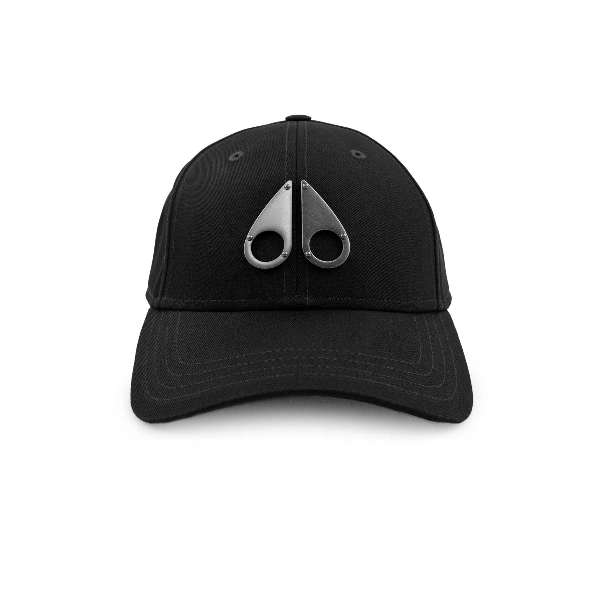 Moose Knuckles Logo Icon Cap Black 282