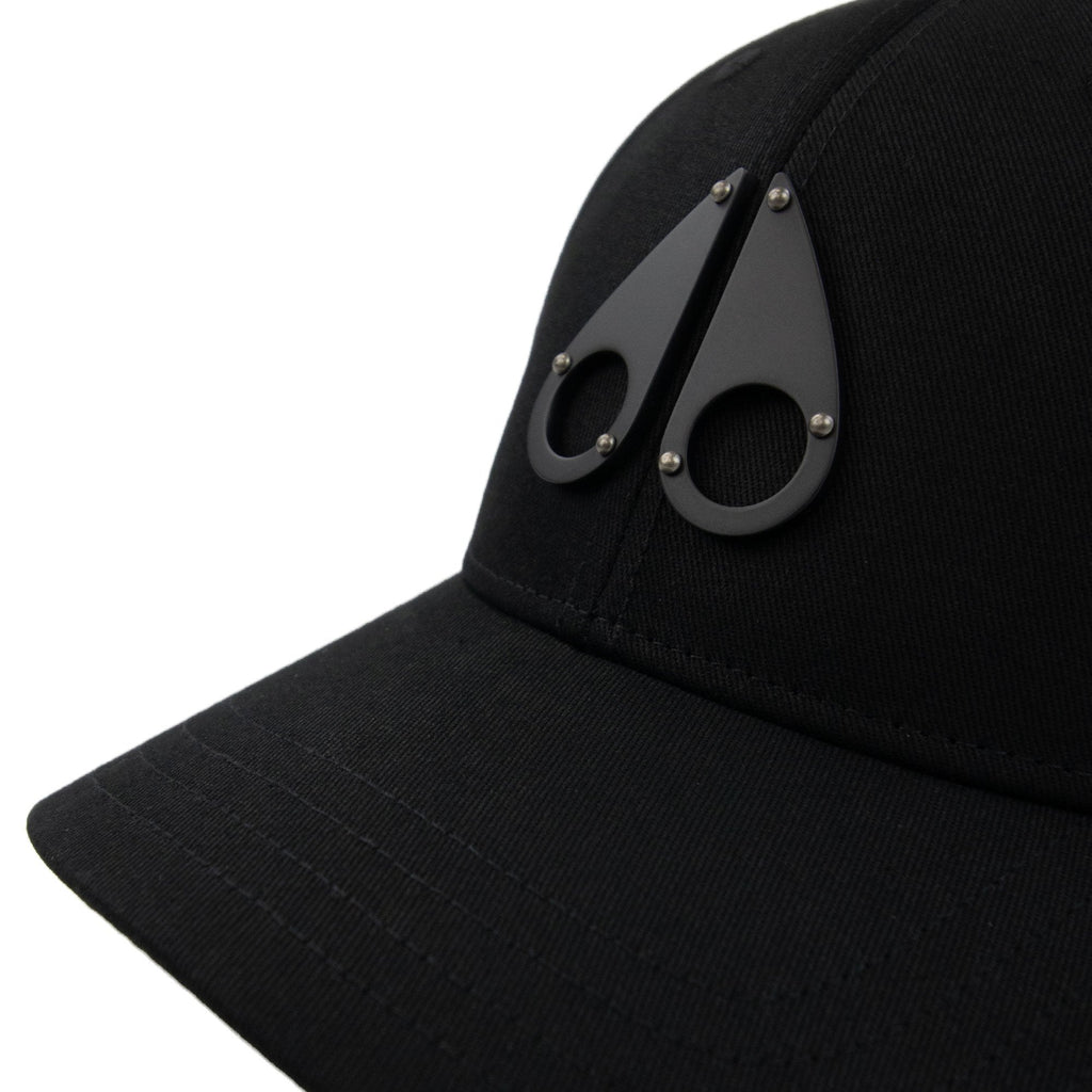Moose Knuckles Logo Icon Cap Black/Black 283