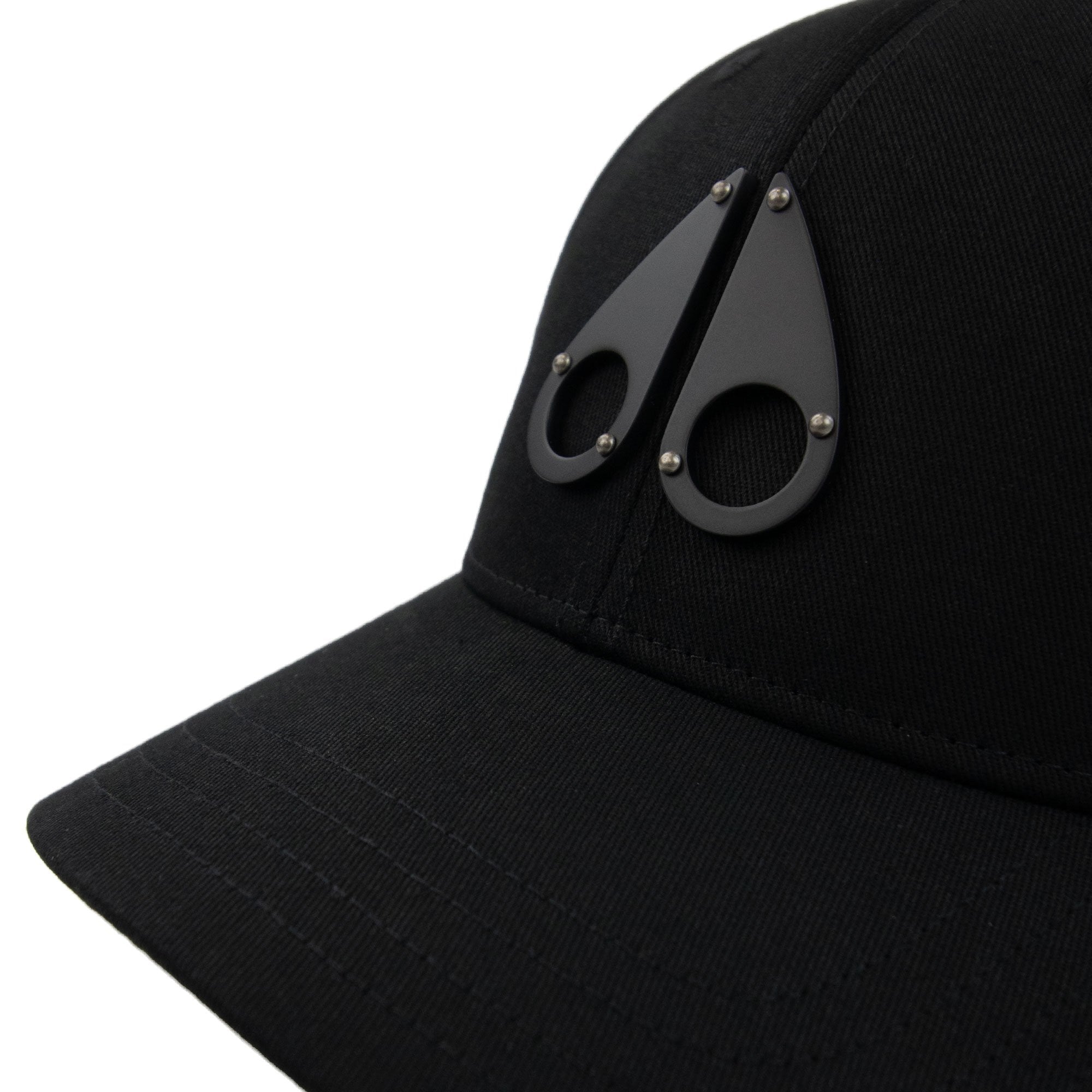 Moose Knuckles Logo Icon Cap Black/Black 283