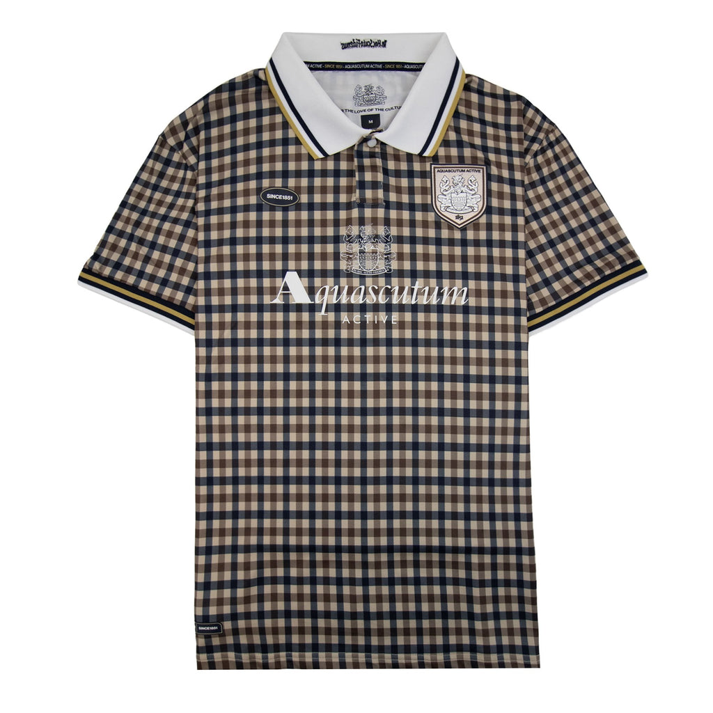 Aquascutum Since 1851 Soccer Polo Club Check 28