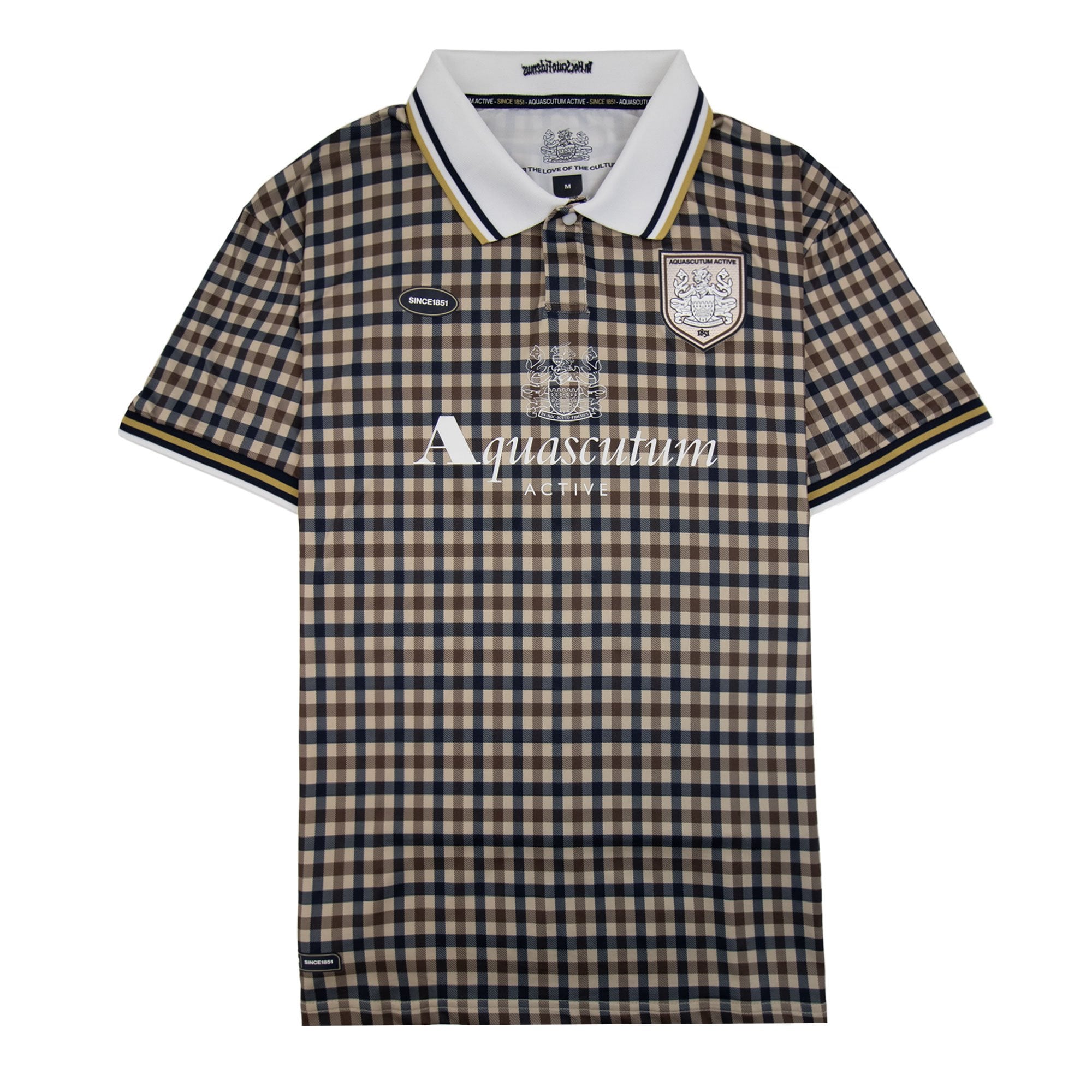 Aquascutum Since 1851 Soccer Polo Club Check 28