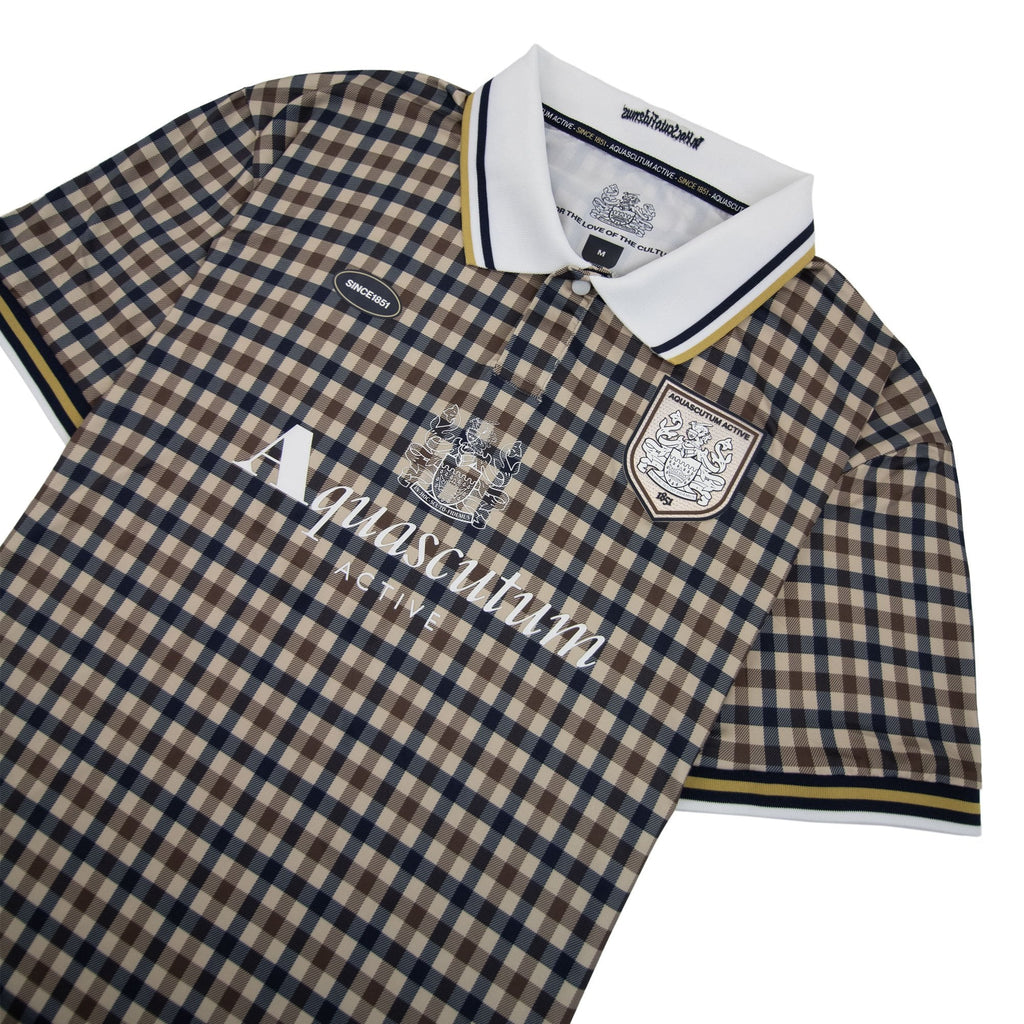 Aquascutum Since 1851 Soccer Polo Club Check 28