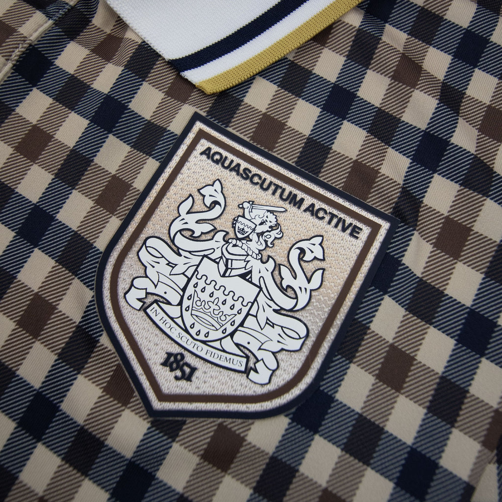 Aquascutum Since 1851 Soccer Polo Club Check 28