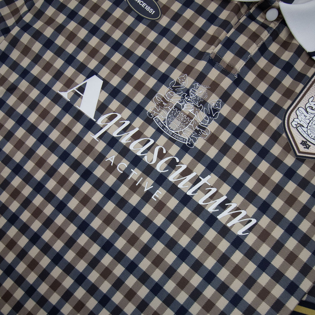Aquascutum Since 1851 Soccer Polo Club Check 28