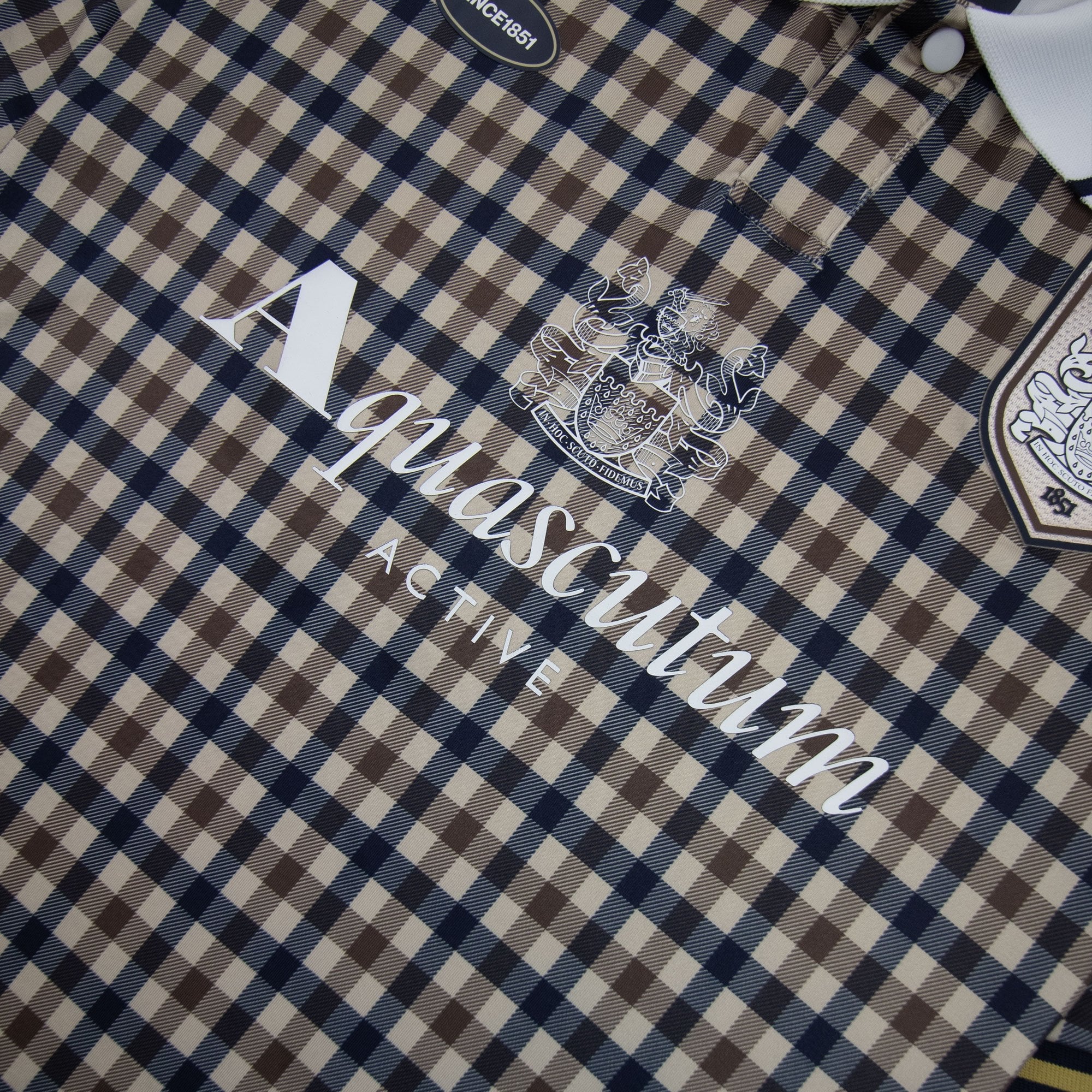 Aquascutum Since 1851 Soccer Polo Club Check 28