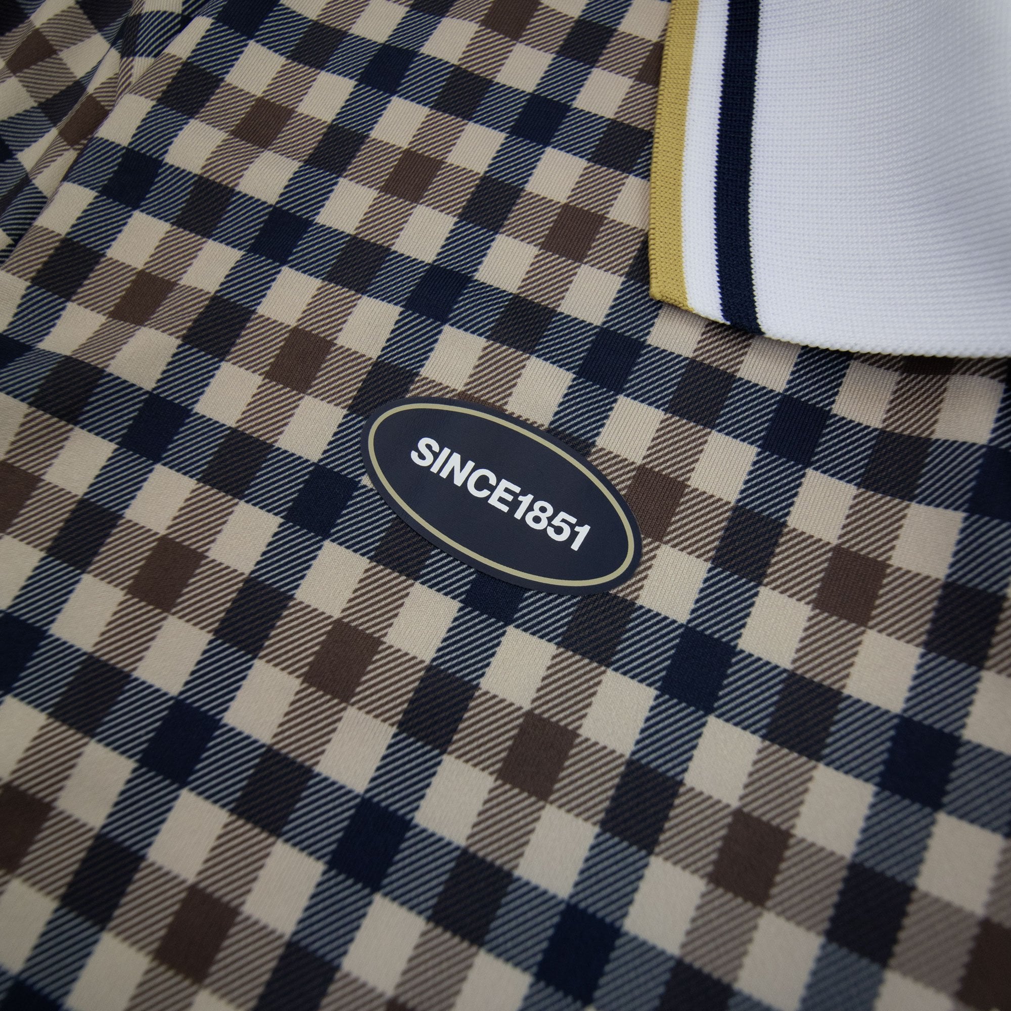 Aquascutum Since 1851 Soccer Polo Club Check 28