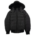 Moose Knuckles Onyx Scotchtown Shearling Bomber Jacket Blk W/blk 305