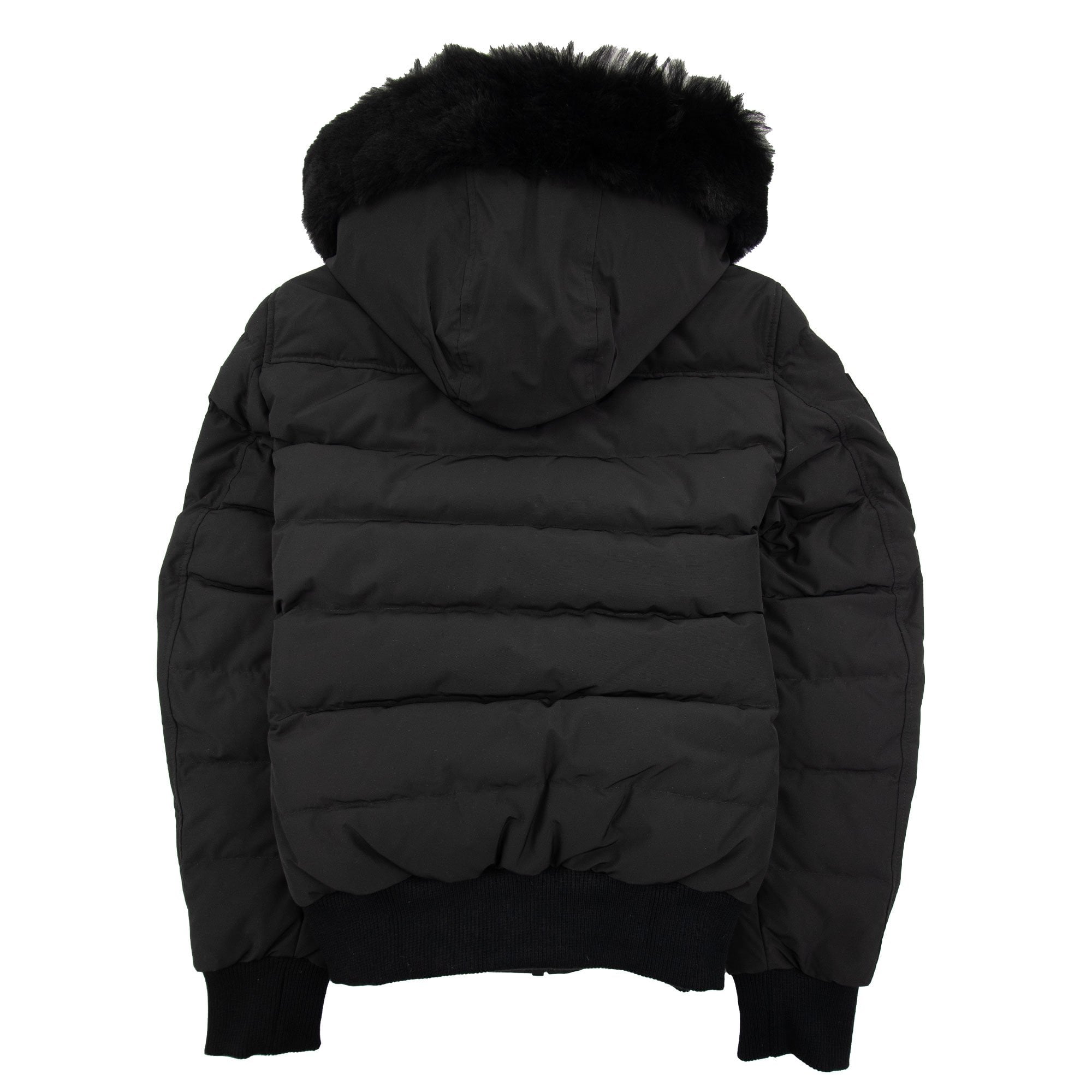 Moose Knuckles Onyx Scotchtown Shearling Bomber Jacket Blk W/blk 305