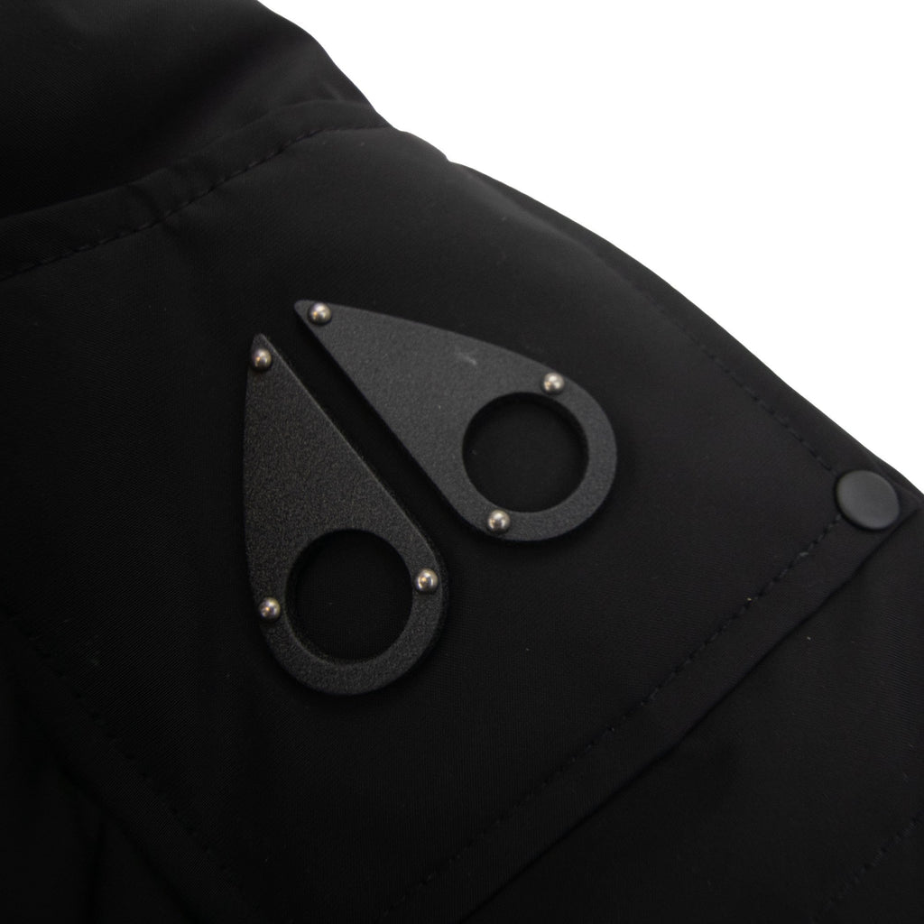 Moose Knuckles Onyx Scotchtown Shearling Bomber Jacket Blk W/blk 305