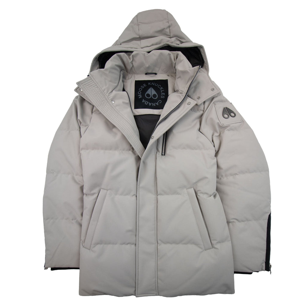 Moose Knuckles Cloud Shearling 3q Jacket Dusk W/blk 1477