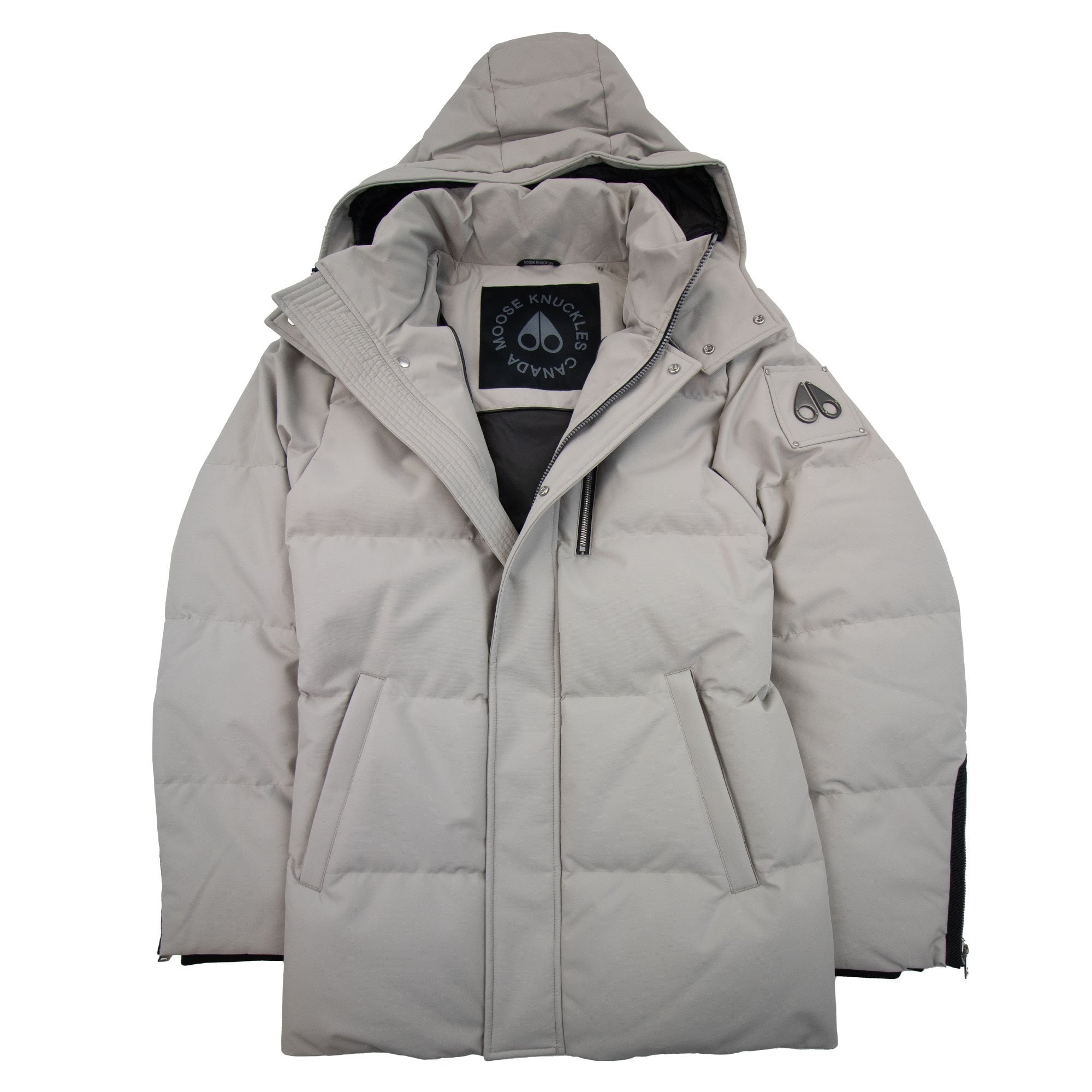 Moose Knuckles Cloud Shearling 3q Jacket Dusk W/blk 1477