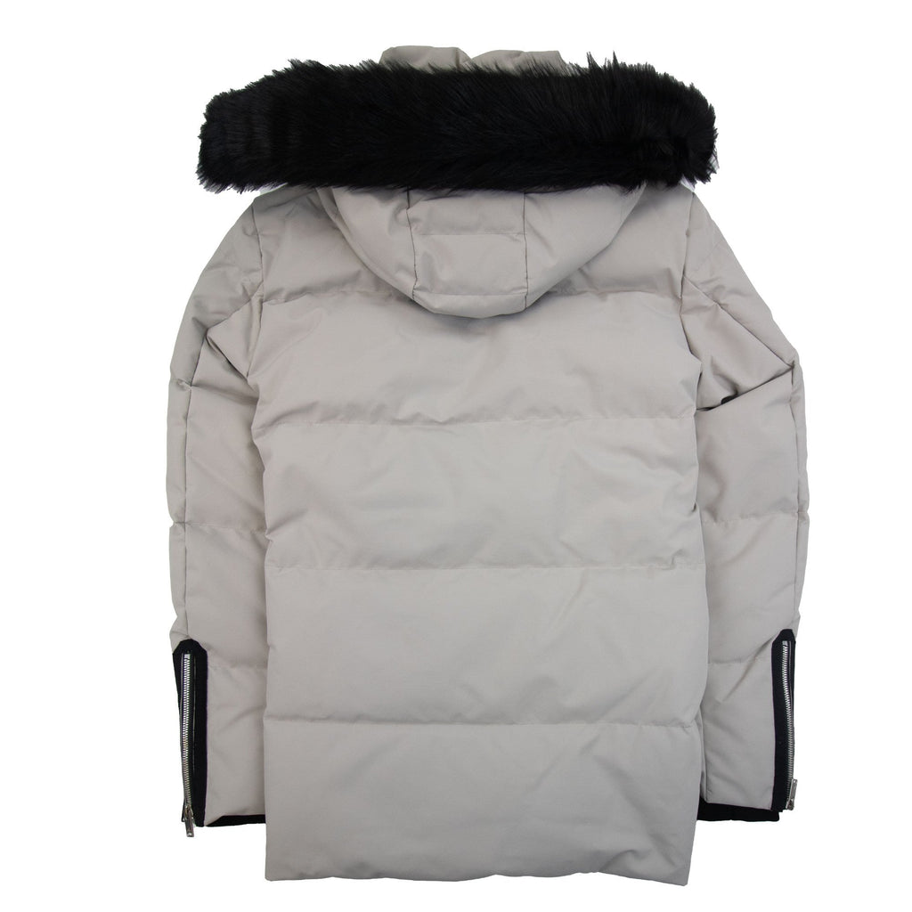 Moose Knuckles Cloud Shearling 3q Jacket Dusk W/blk 1477