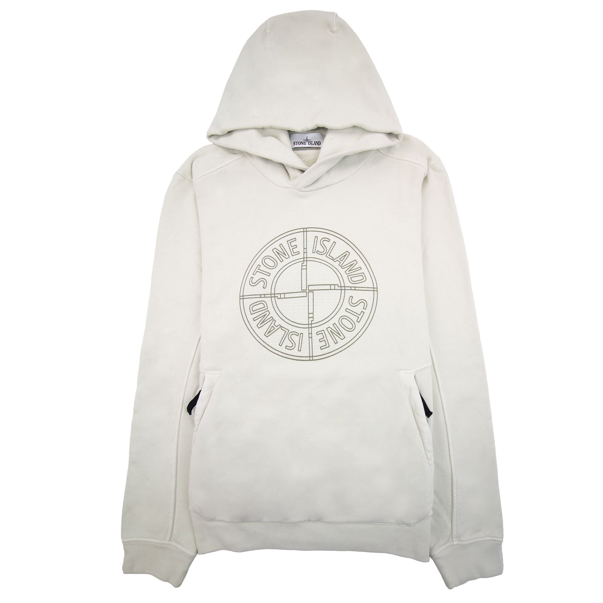 Stone Island Pullover Hoody Compass White