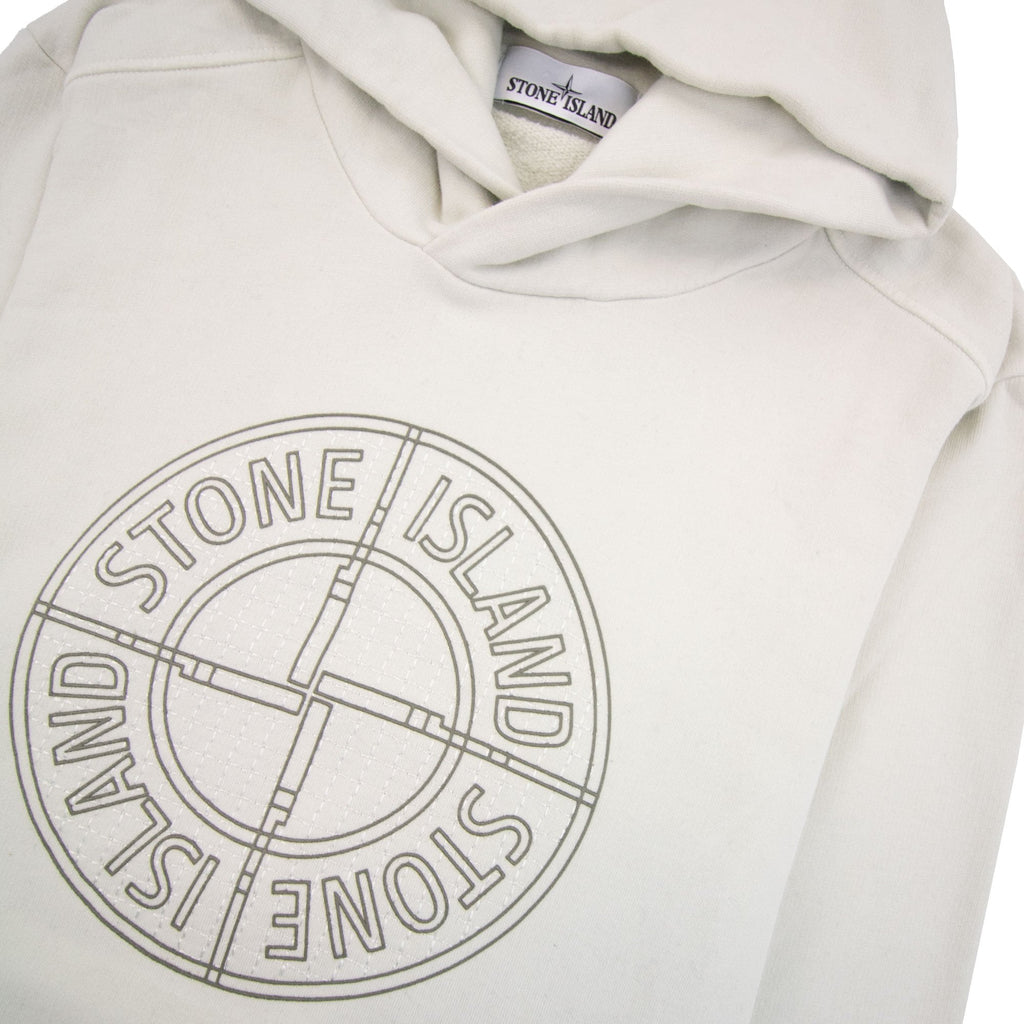 Stone Island Pullover Hoody Compass White
