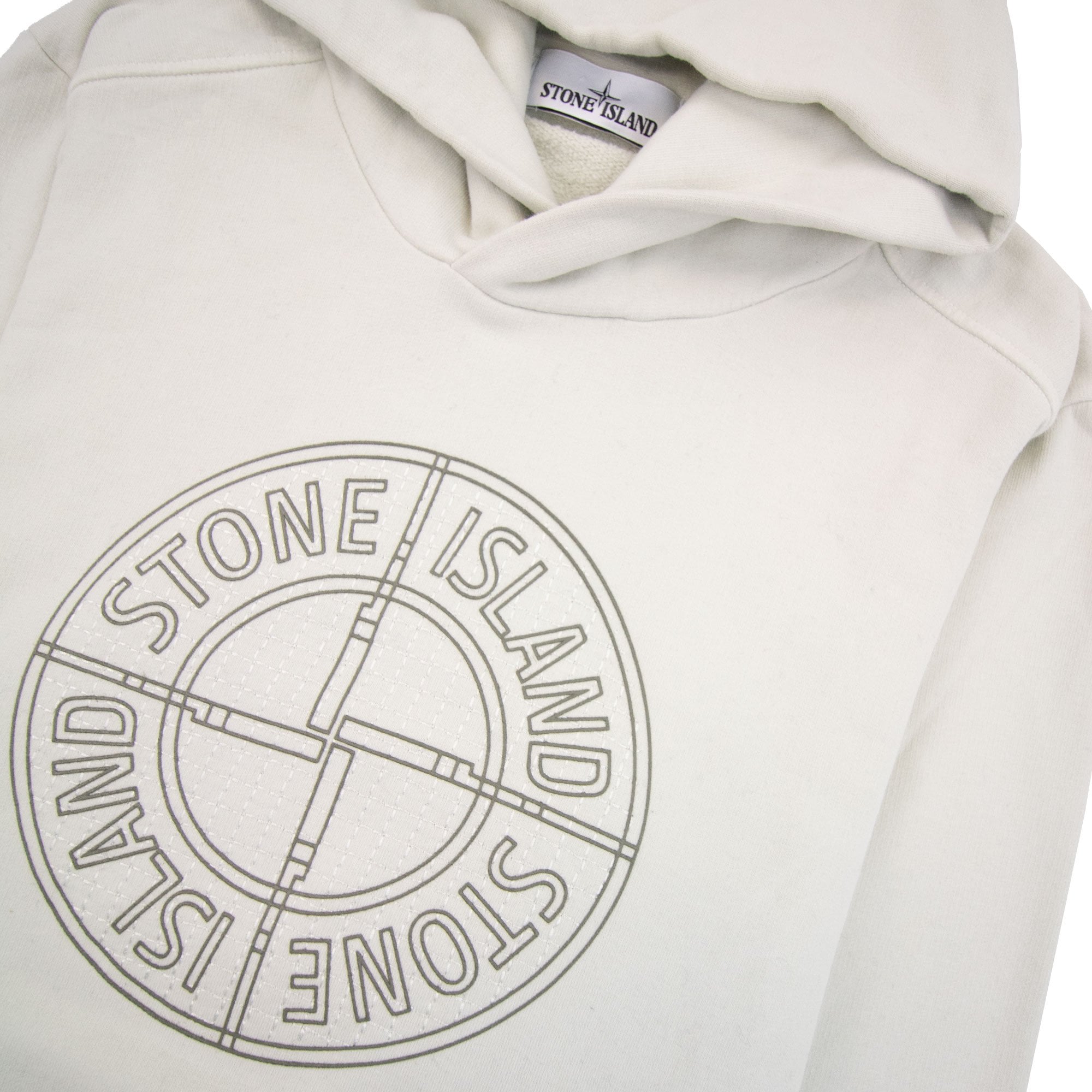 Stone Island Pullover Hoody Compass White