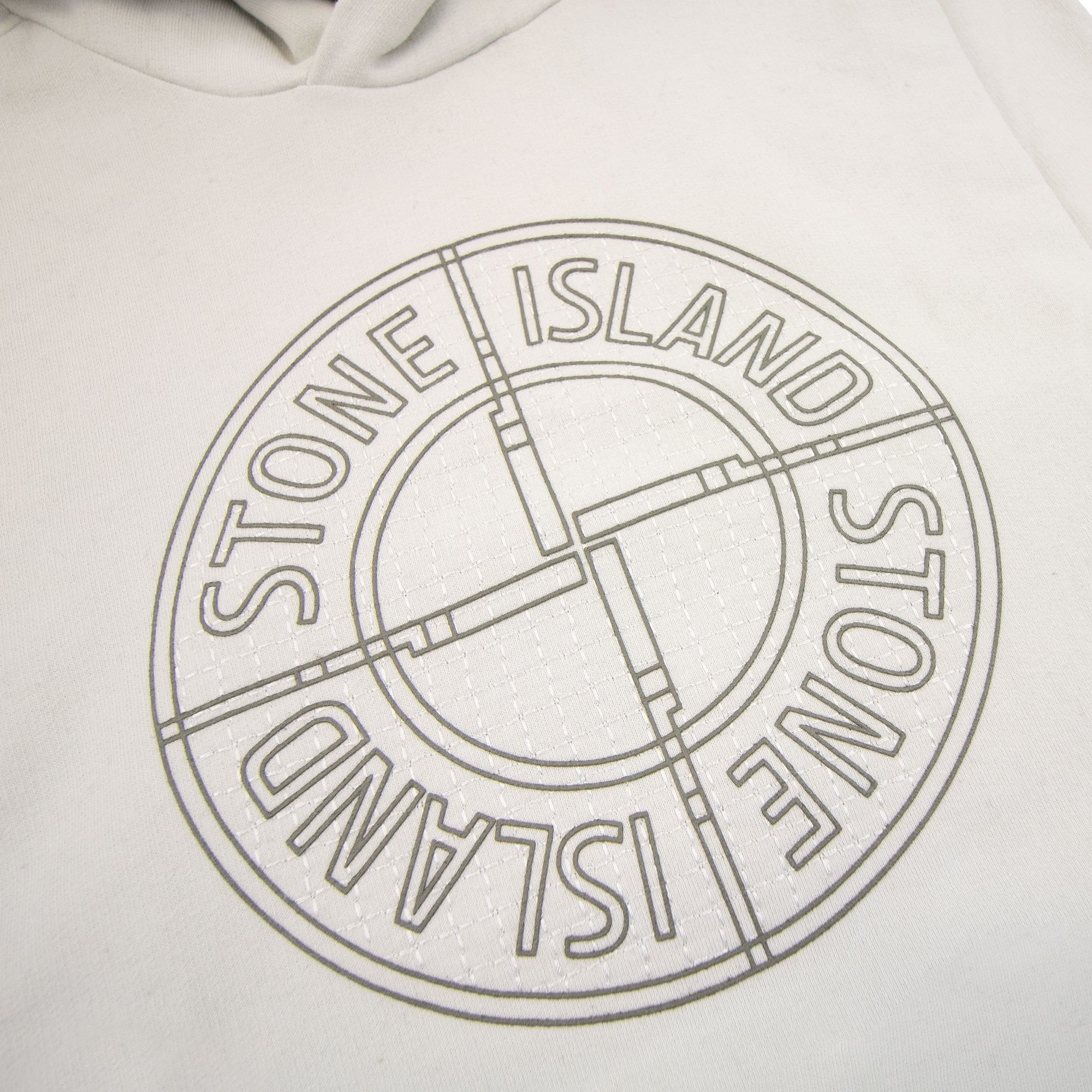 Stone Island Pullover Hoody Compass White