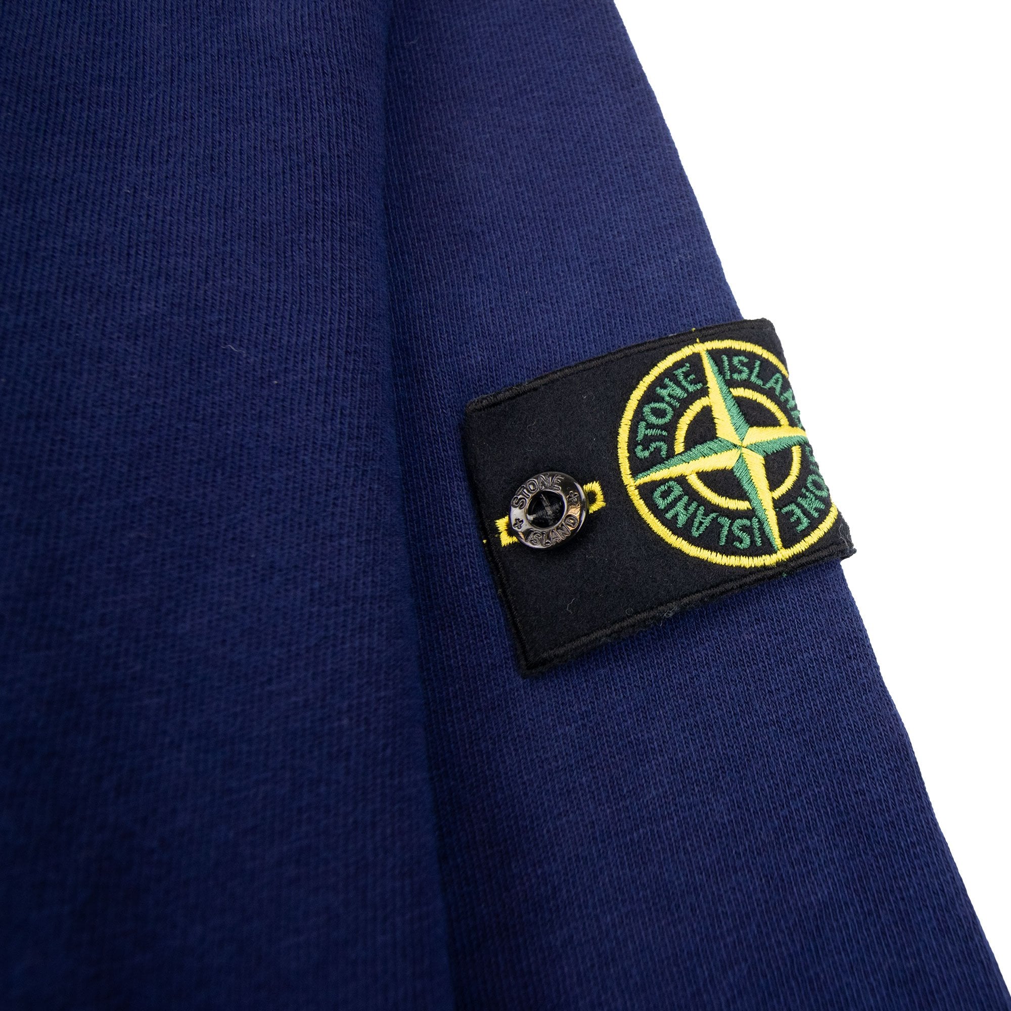 Stone Island T.c Dyed Full Zip Sweatshirt Blue Vo127