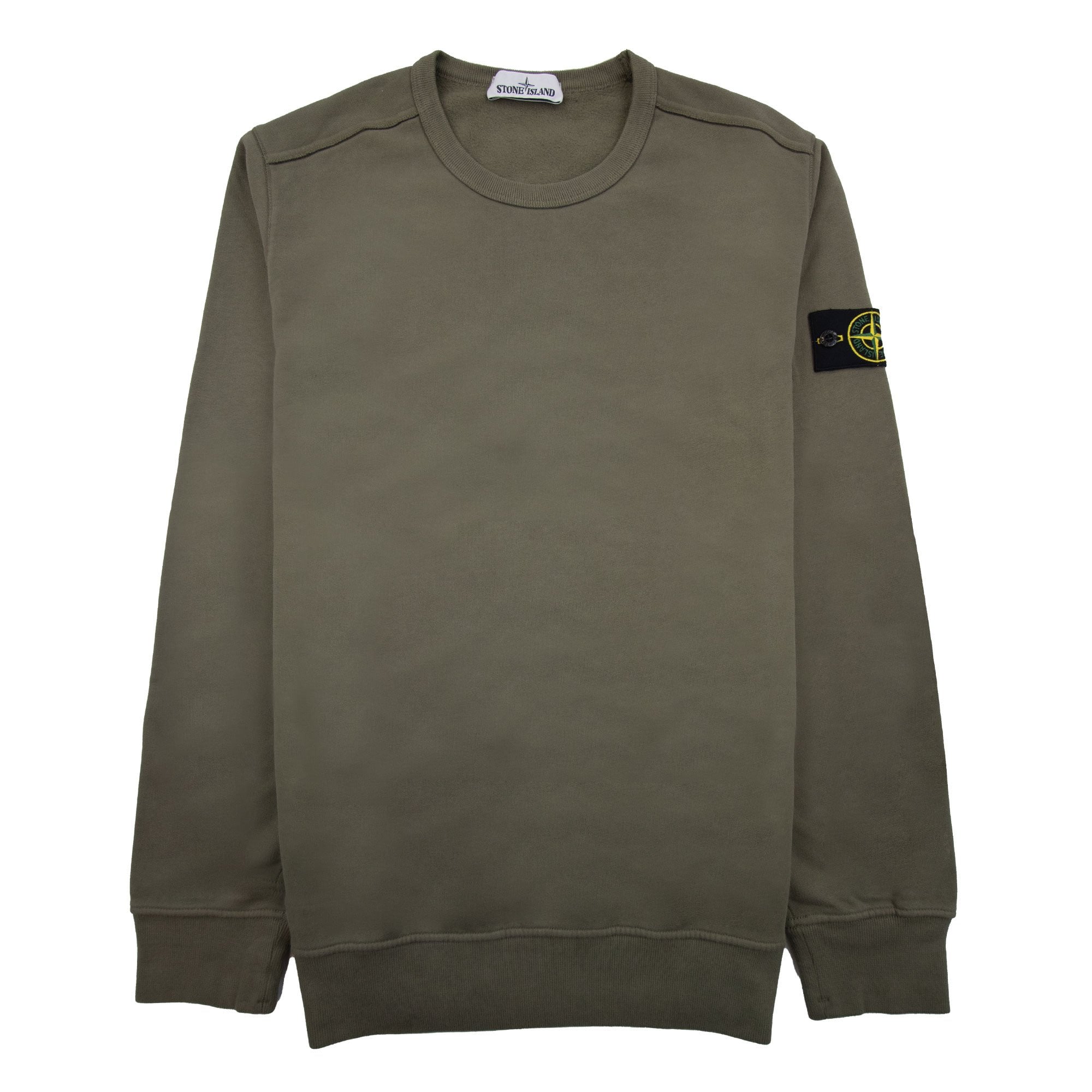 Stone Island 63051 Crewneck Sweatshirt Khaki