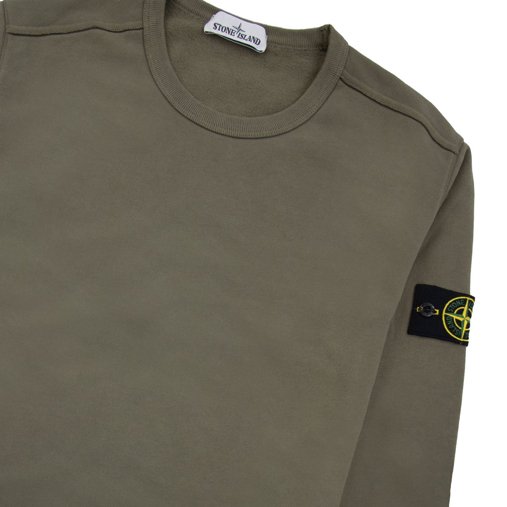 Stone Island 63051 Crewneck Sweatshirt Khaki