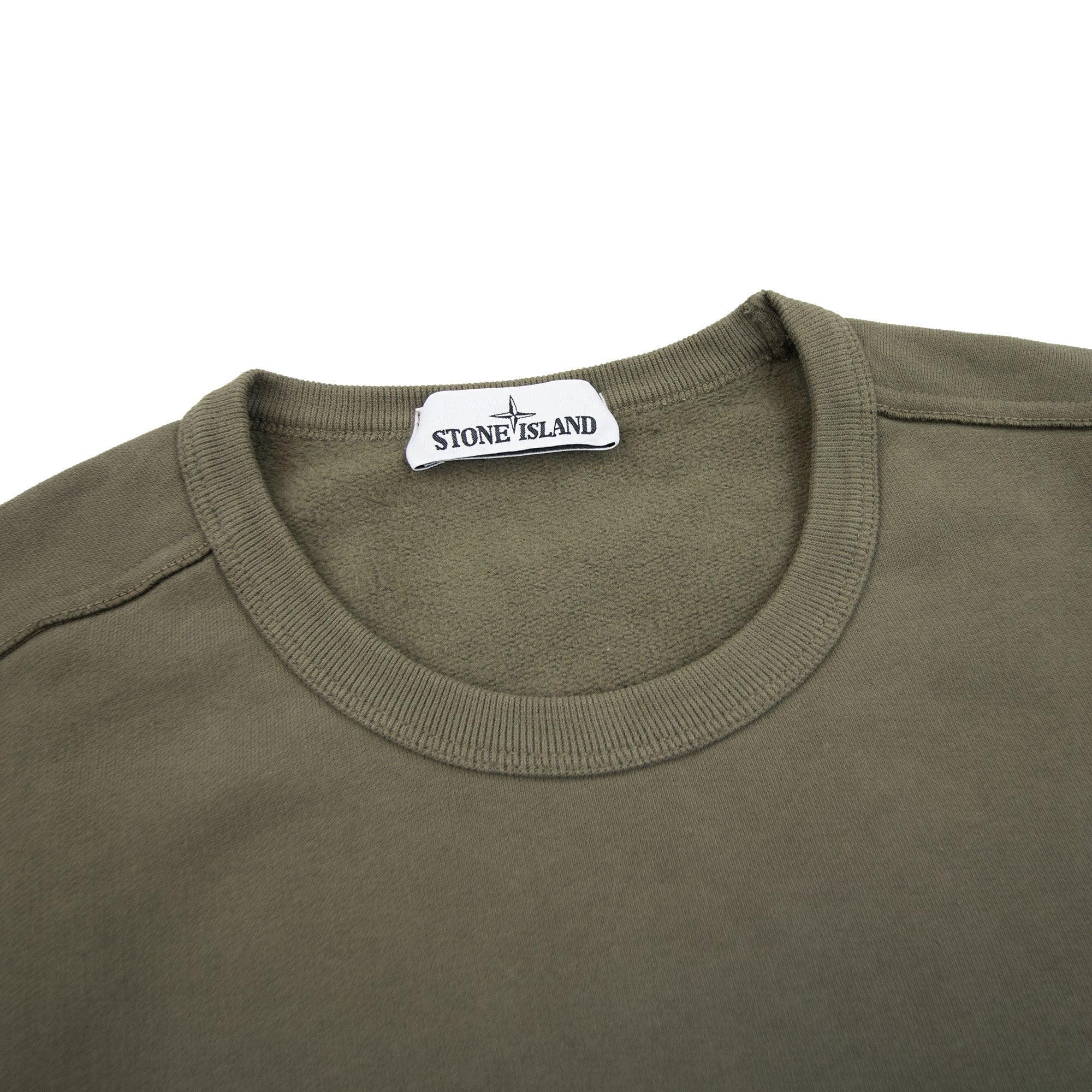 Stone Island 63051 Crewneck Sweatshirt Khaki
