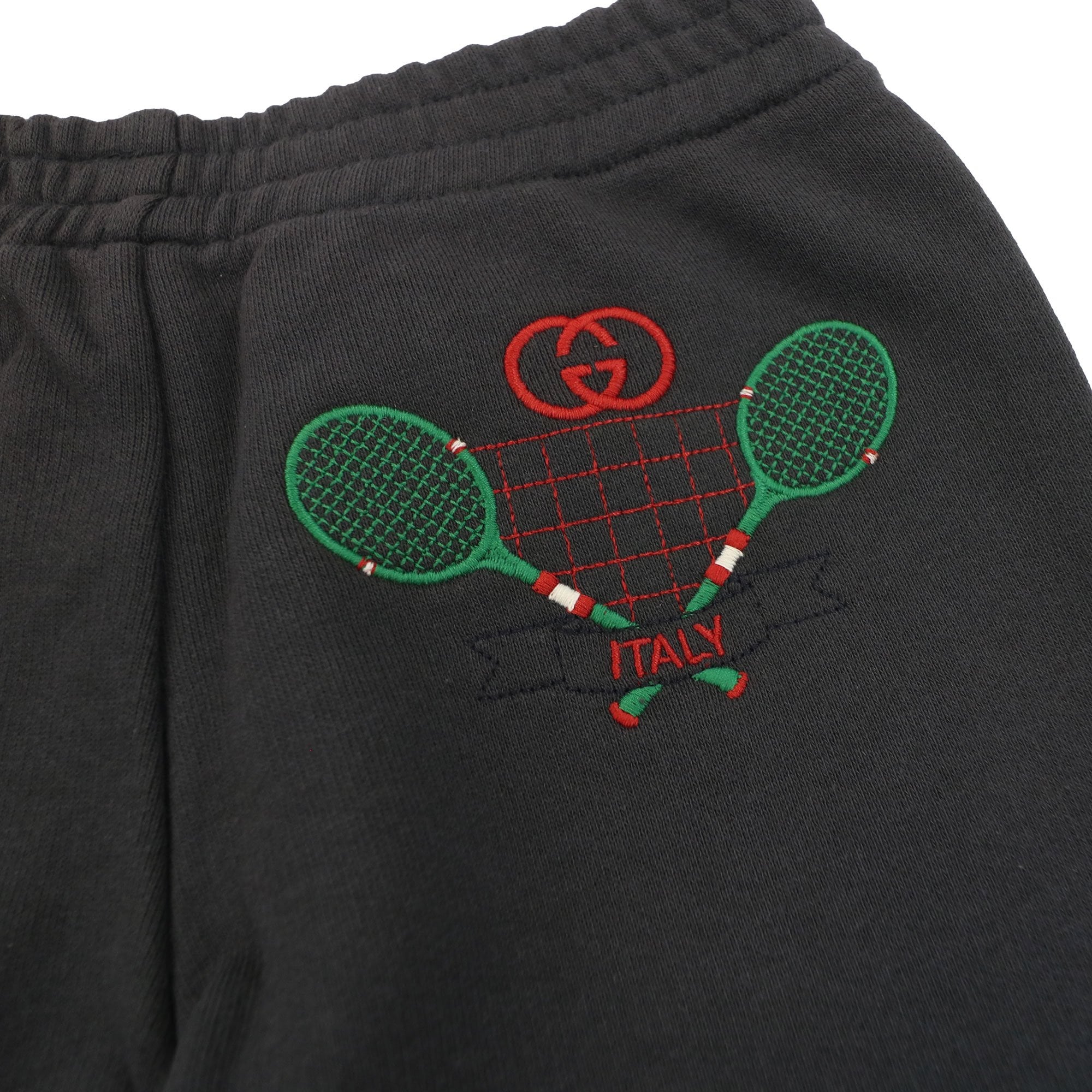 Gucci Junior Tennis Track Bottoms 1073 Black
