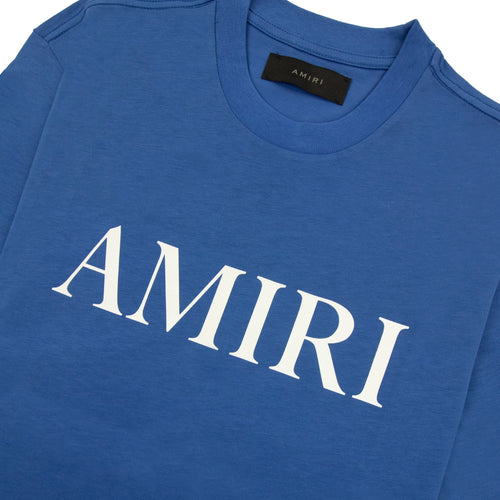 Amiri Core Logo T Shirt Blue