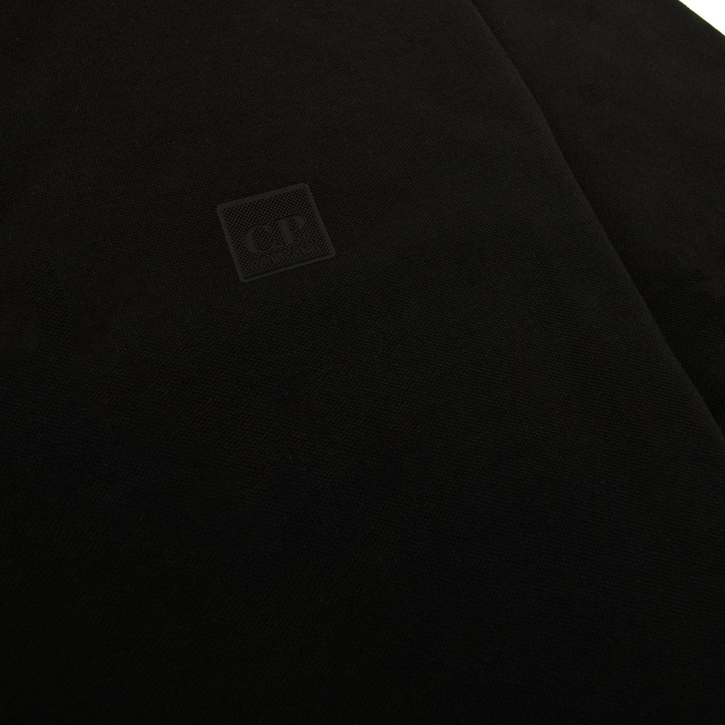 Cp Company Metropolis Series Stretch Piquet Polo Black 999