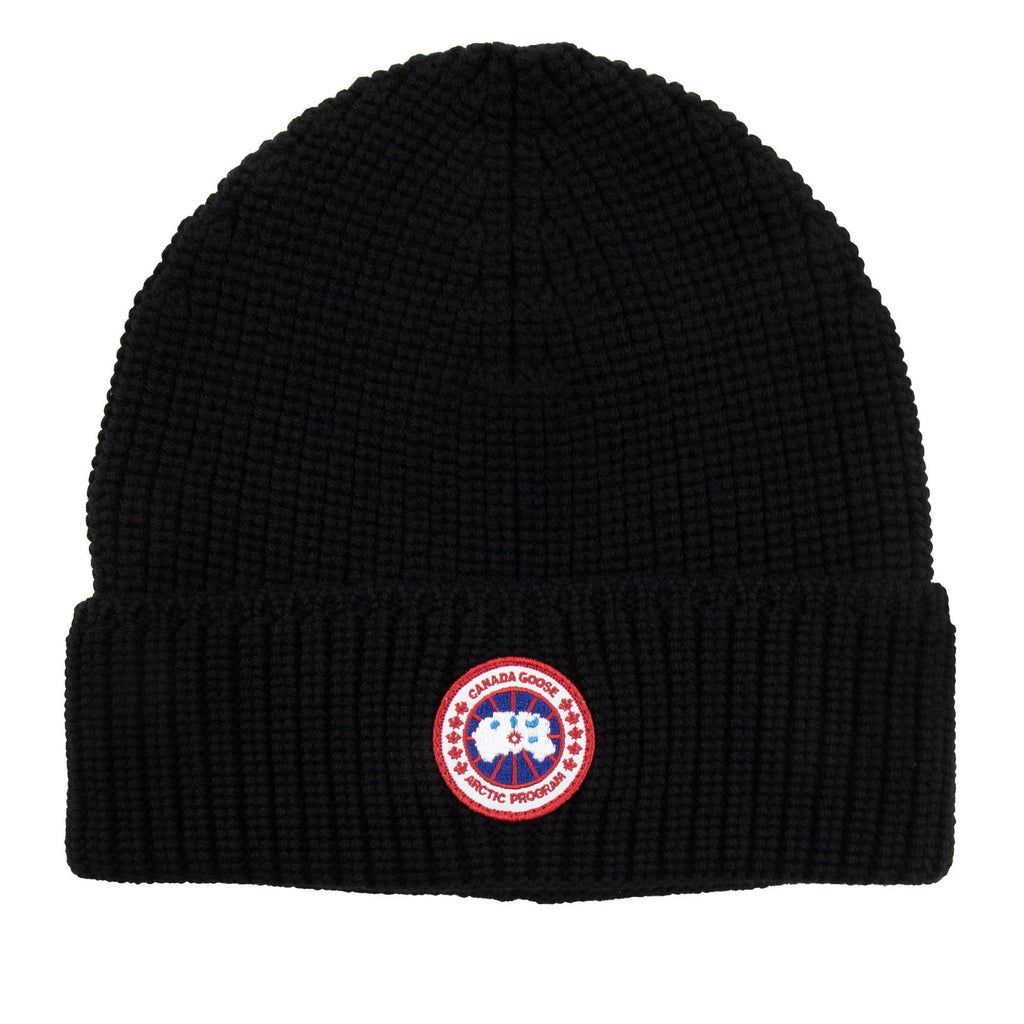 Canada Goose Arctic Disc Rib Beanie Black