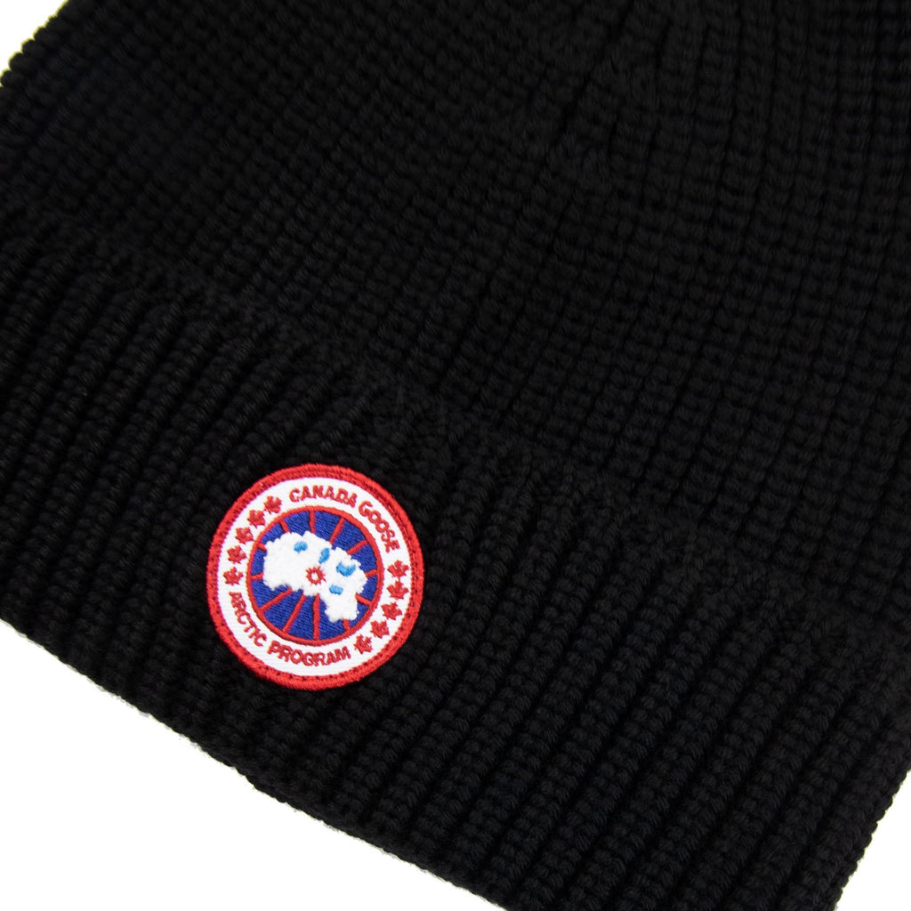 Canada Goose Arctic Disc Rib Beanie Black