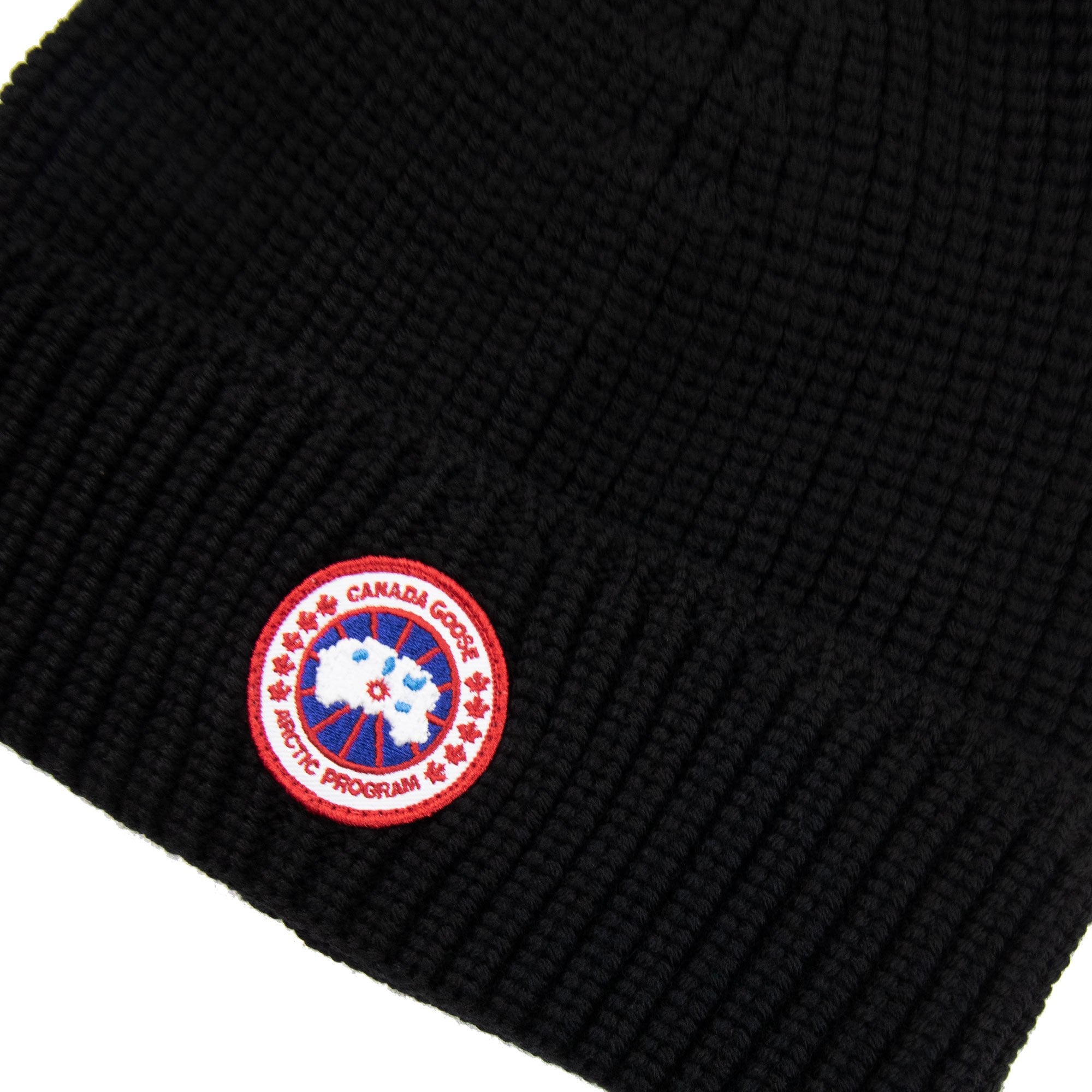 Canada Goose Arctic Disc Rib Beanie Black