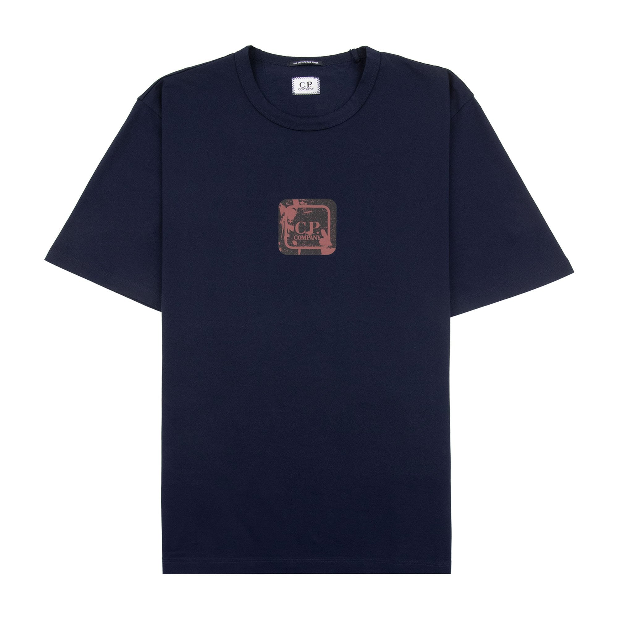 Cp Company Metropolis Mercerized Comics Graphics T Shirt Sky Captain 897