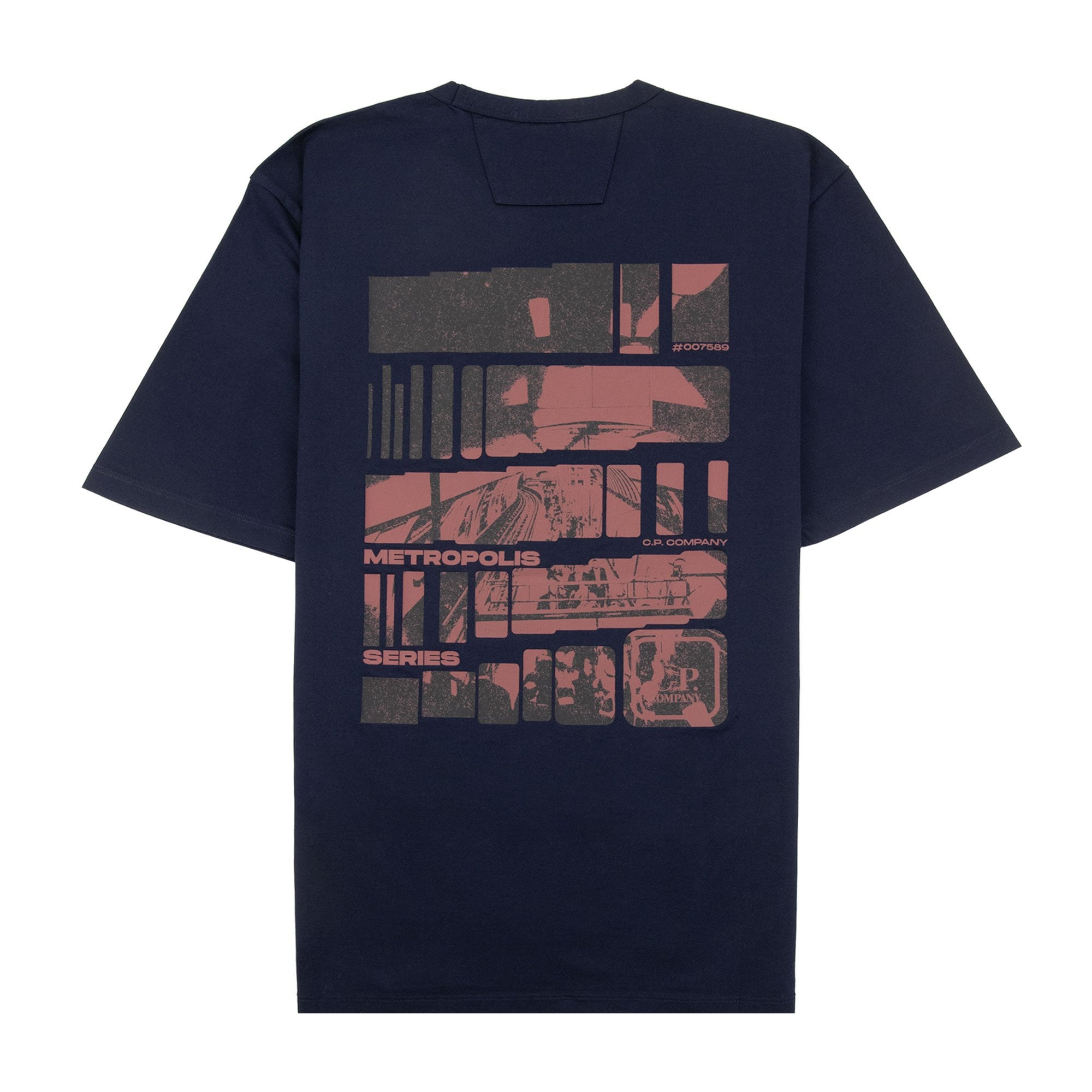 Cp Company Metropolis Mercerized Comics Graphics T Shirt Sky Captain 897