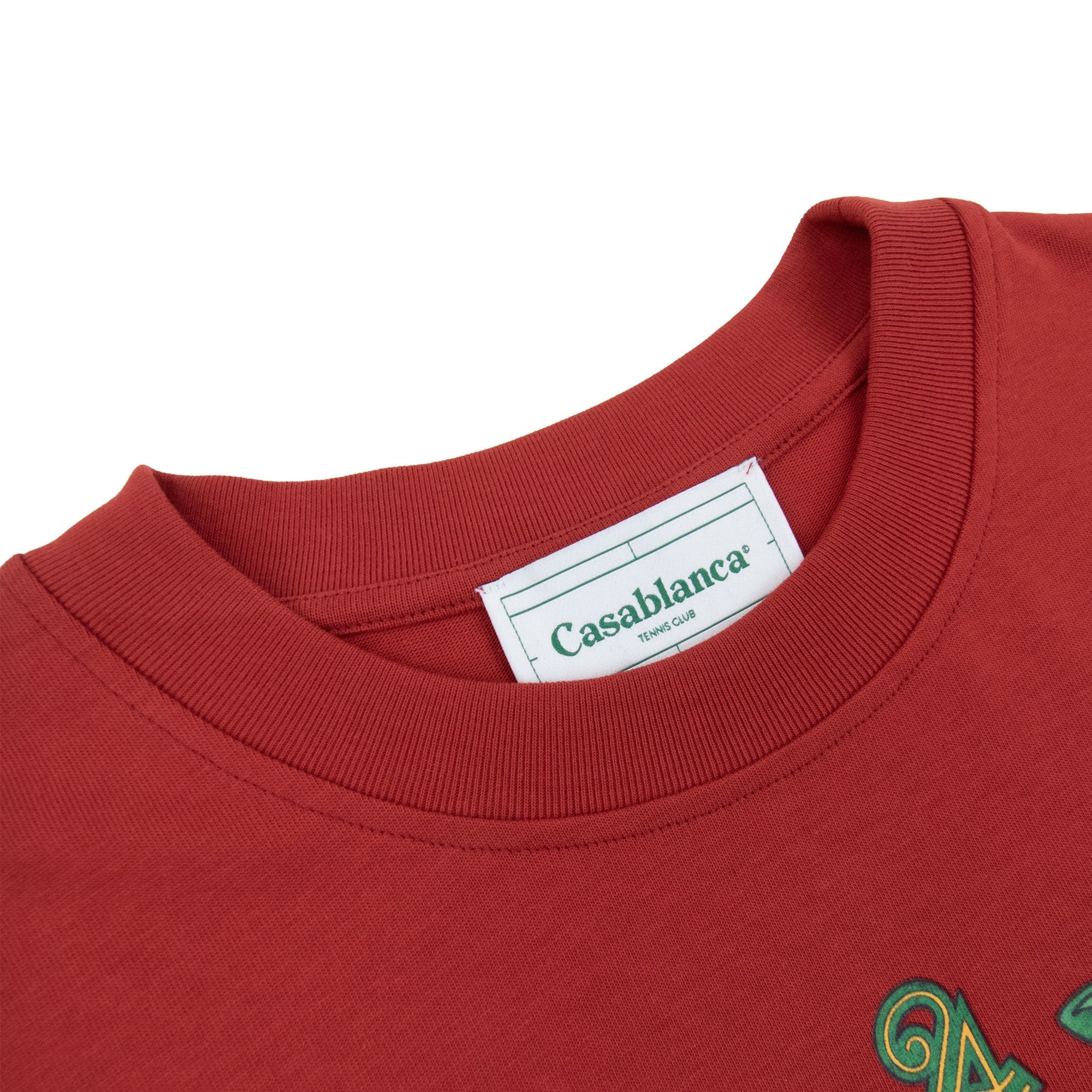 Casablanca Casa Crest T-shirt Red