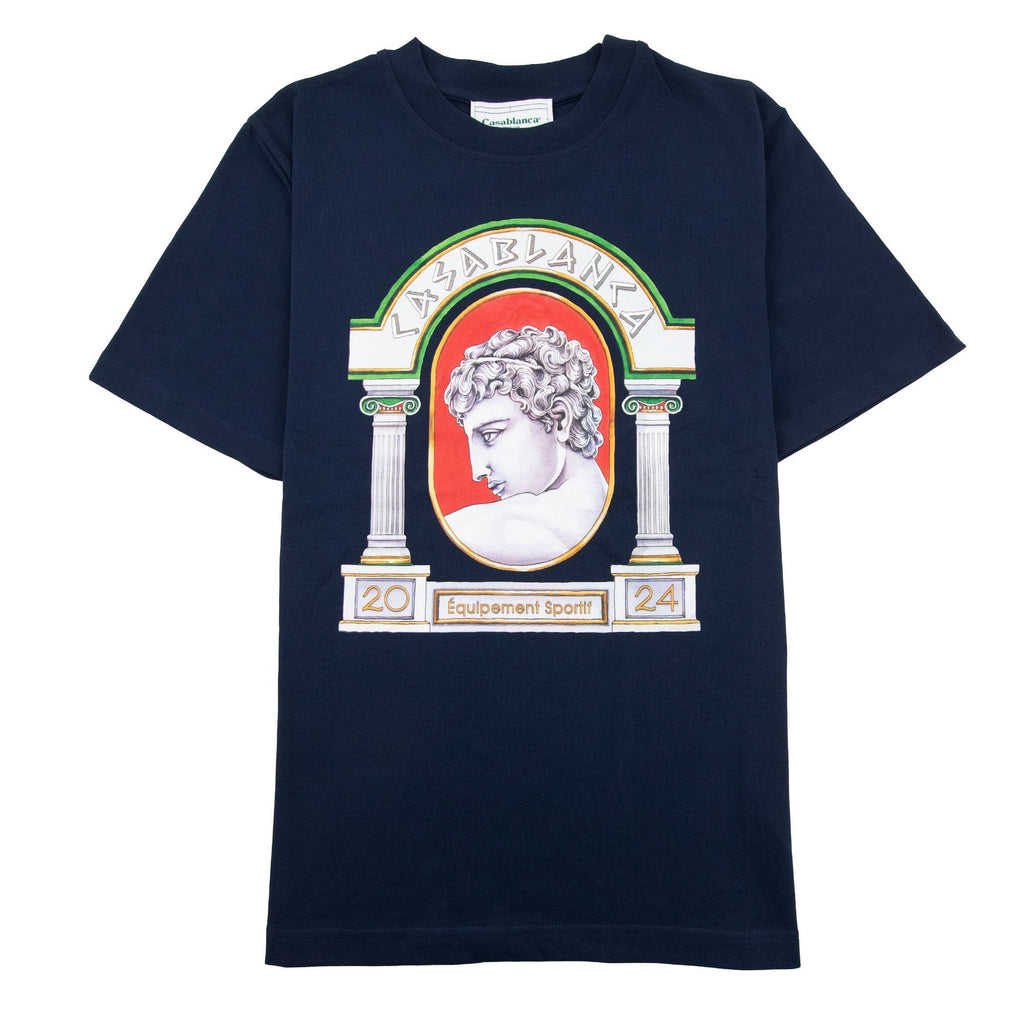 Casablanca La Medaille T-shirt Navy