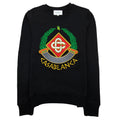 Casablanca Casa Crest Embroidered Sweatshirt Black