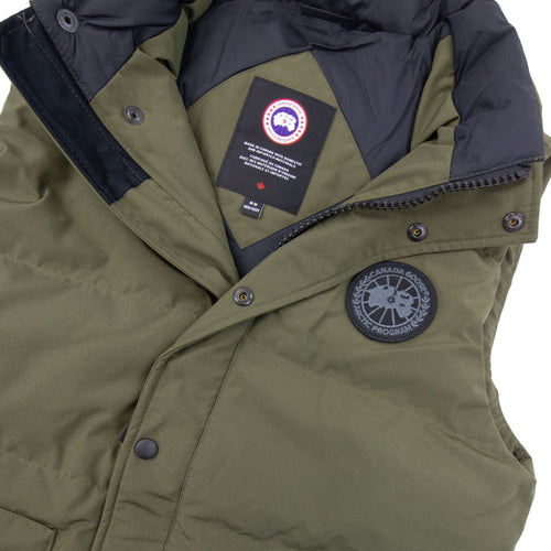 Canada Goose Free Style Crew Vest 49 Military Green