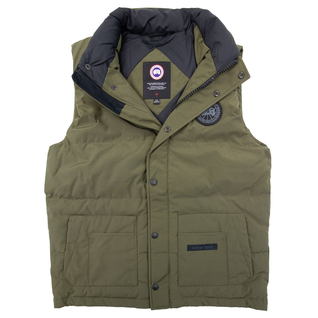 Canada Goose Free Style Crew Vest 49 Military Green