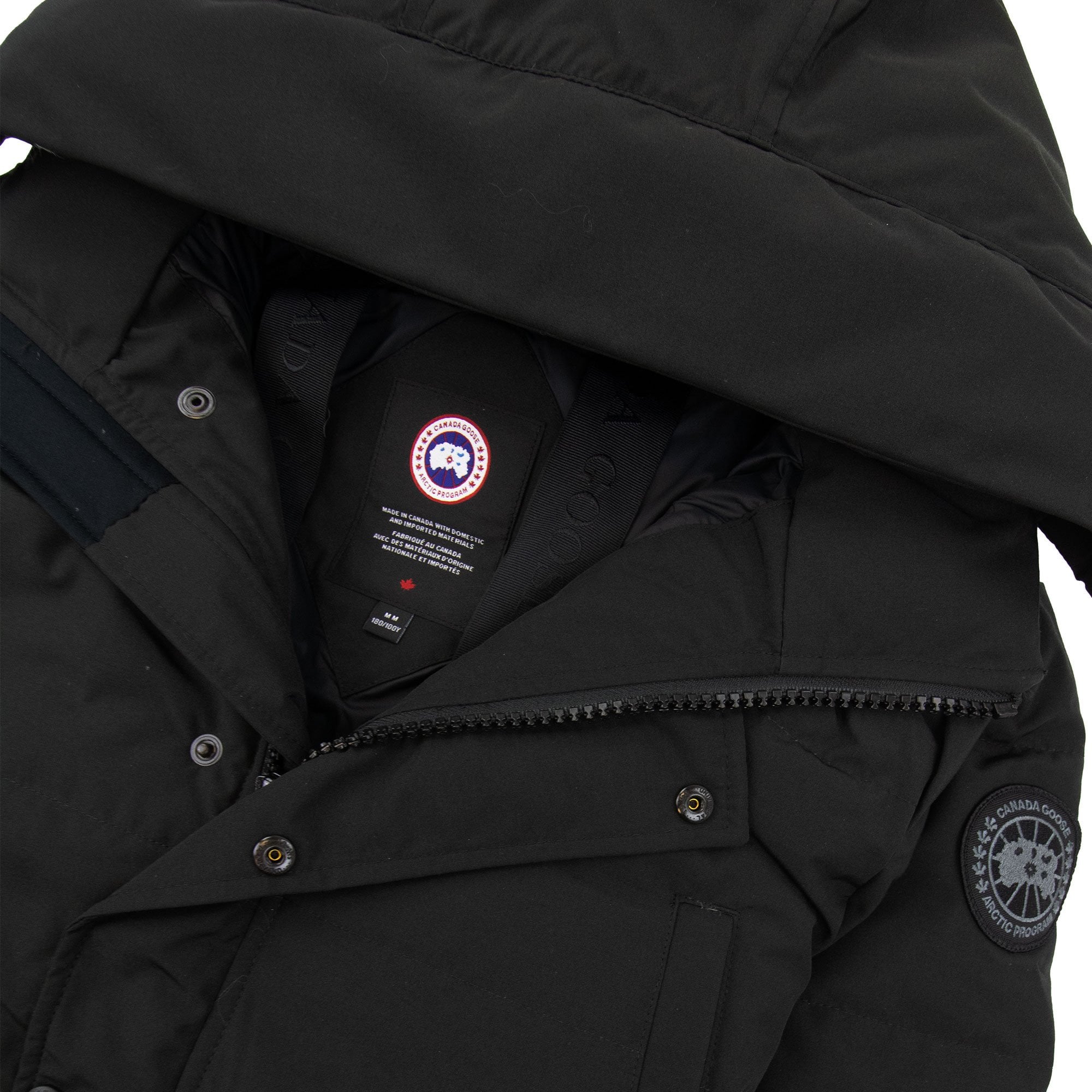 Canada Goose Wyndham Black Label Parka 61 Black