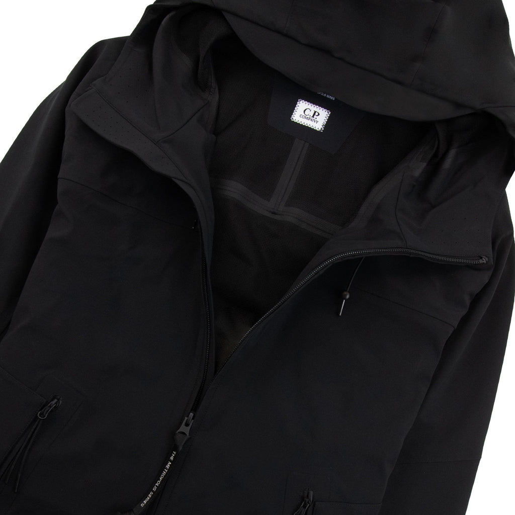 Cp Company Metropolis Metroshell Hooded Jacket Black 999