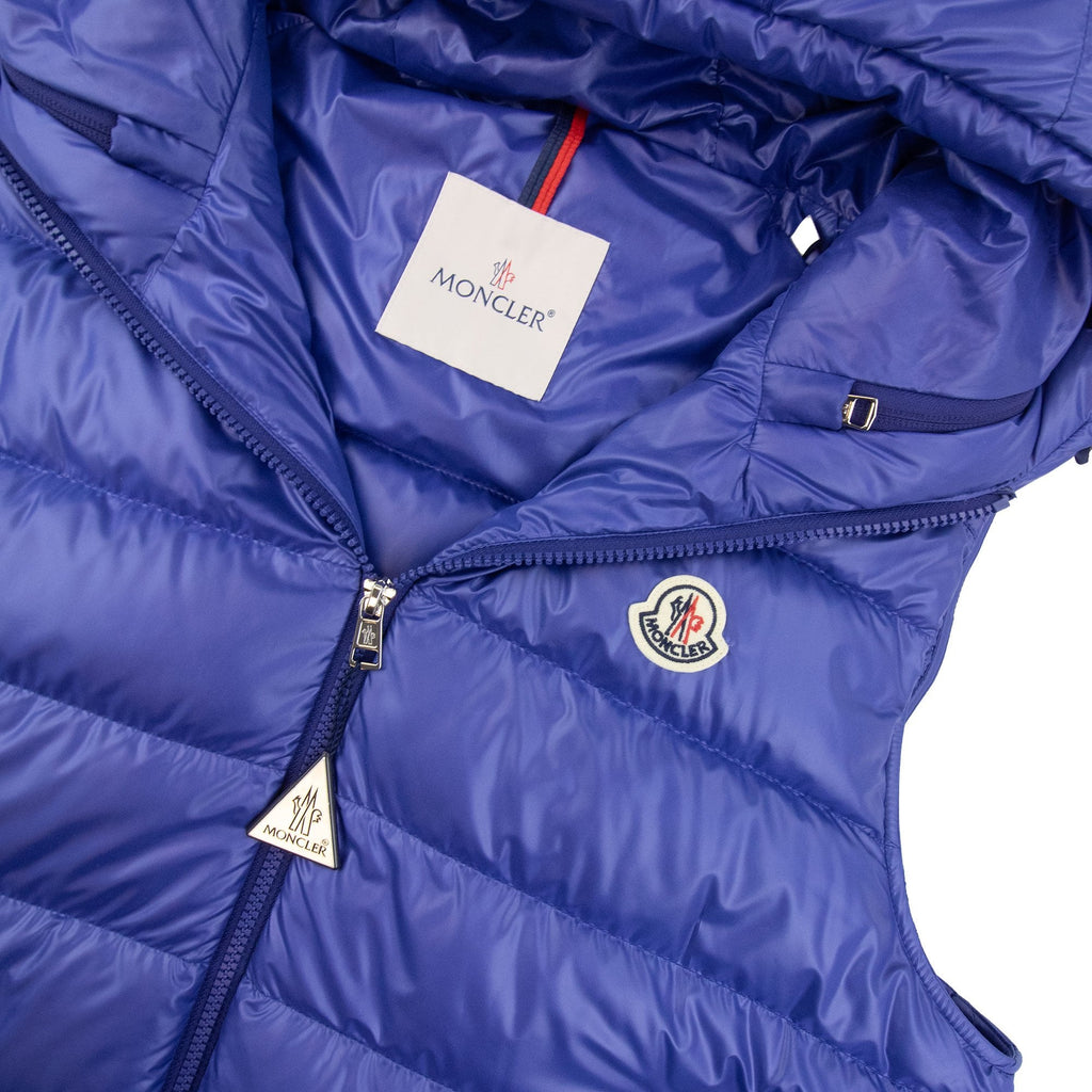 Moncler Barant Down Gilet Blue 758