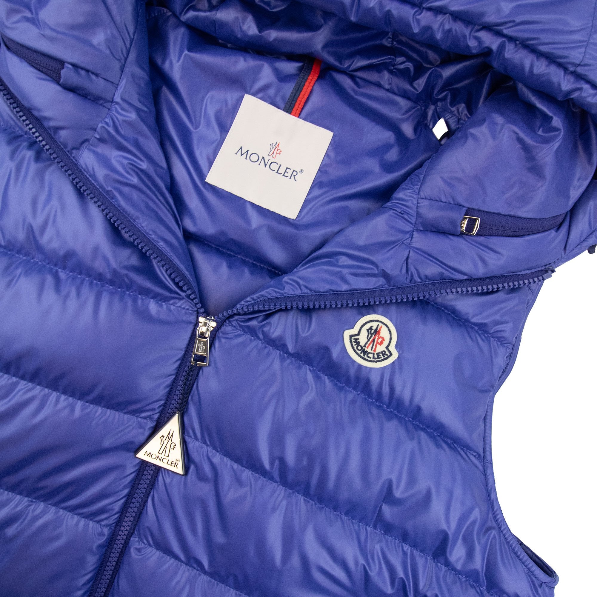 Moncler Barant Down Gilet Blue 758